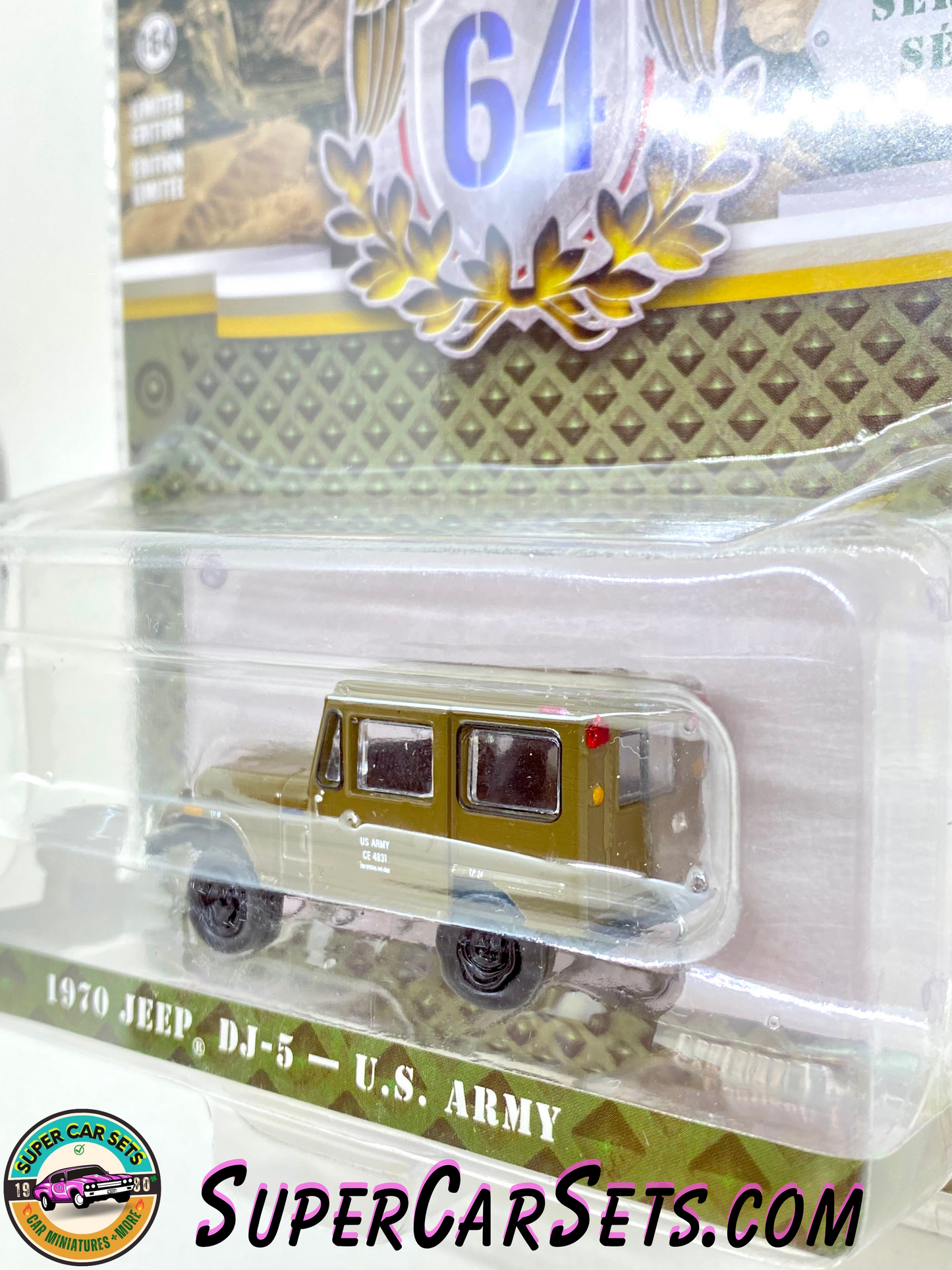 1970 Jeep DJ-5 - U.S. Army - Greenlight Battalion 64 Series 1