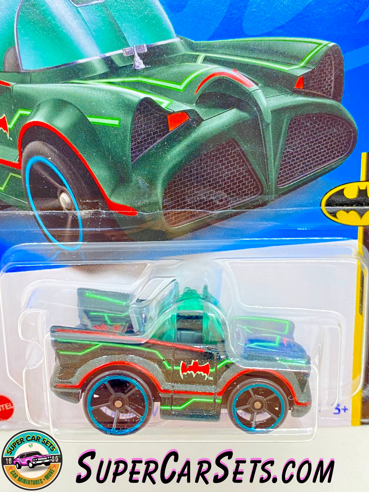 Hot Wheels - Batman - 2023 (1/5) (3/250) - Classic TV Series Batmobile (dark green)