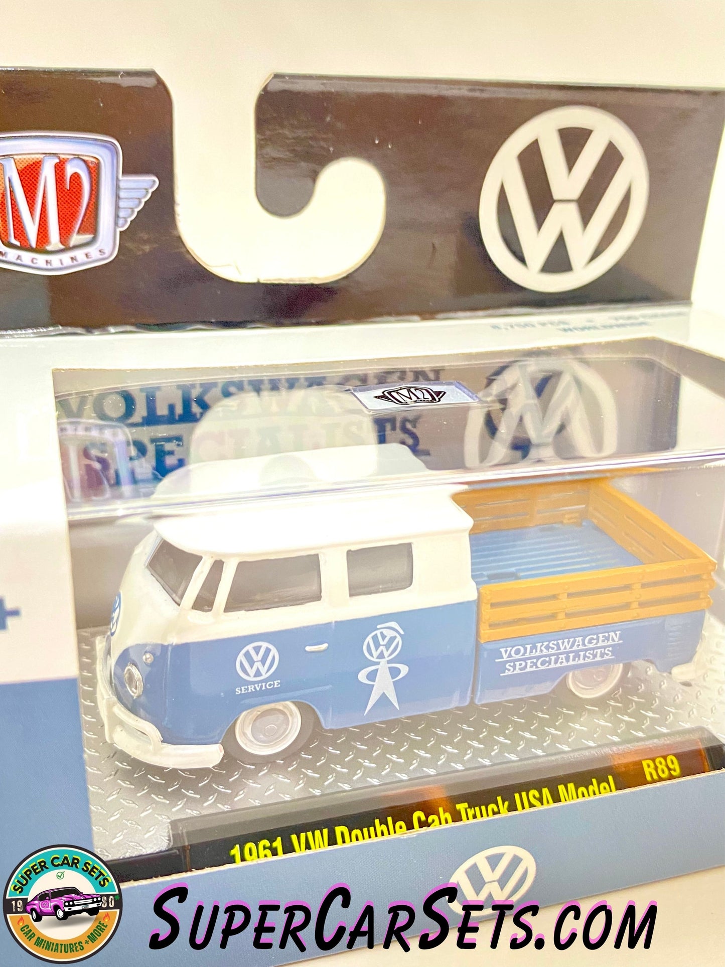 Volkswagen - 1961 VW Double Cab Truck USA Model by M2 Machines