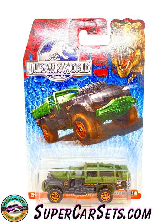 Jurasic World - Sahara Survivor (DFT60) (Year launched 2015) - Matchbox