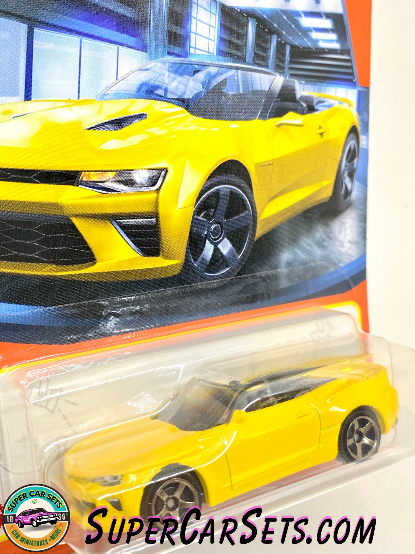 Matchbox - '16 Chevy Camaro Convertible (33/100) (Yellow Colour)