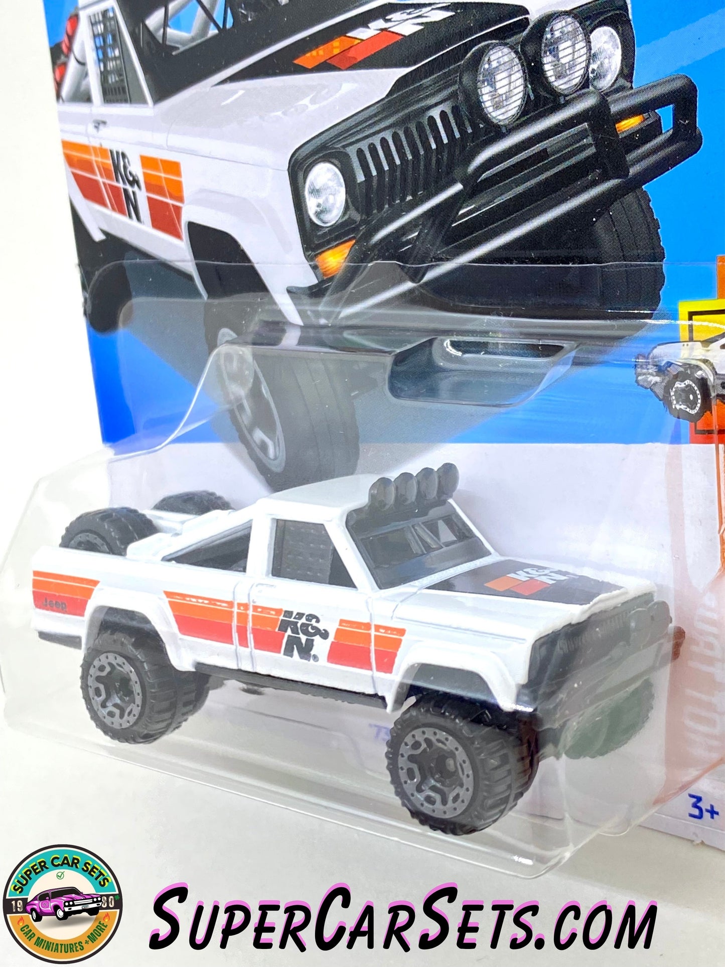 73 Jeep J10 (card slightly bent) - Hot Wheels HW Hot Trucks - 2024 (4/10) (92/250)