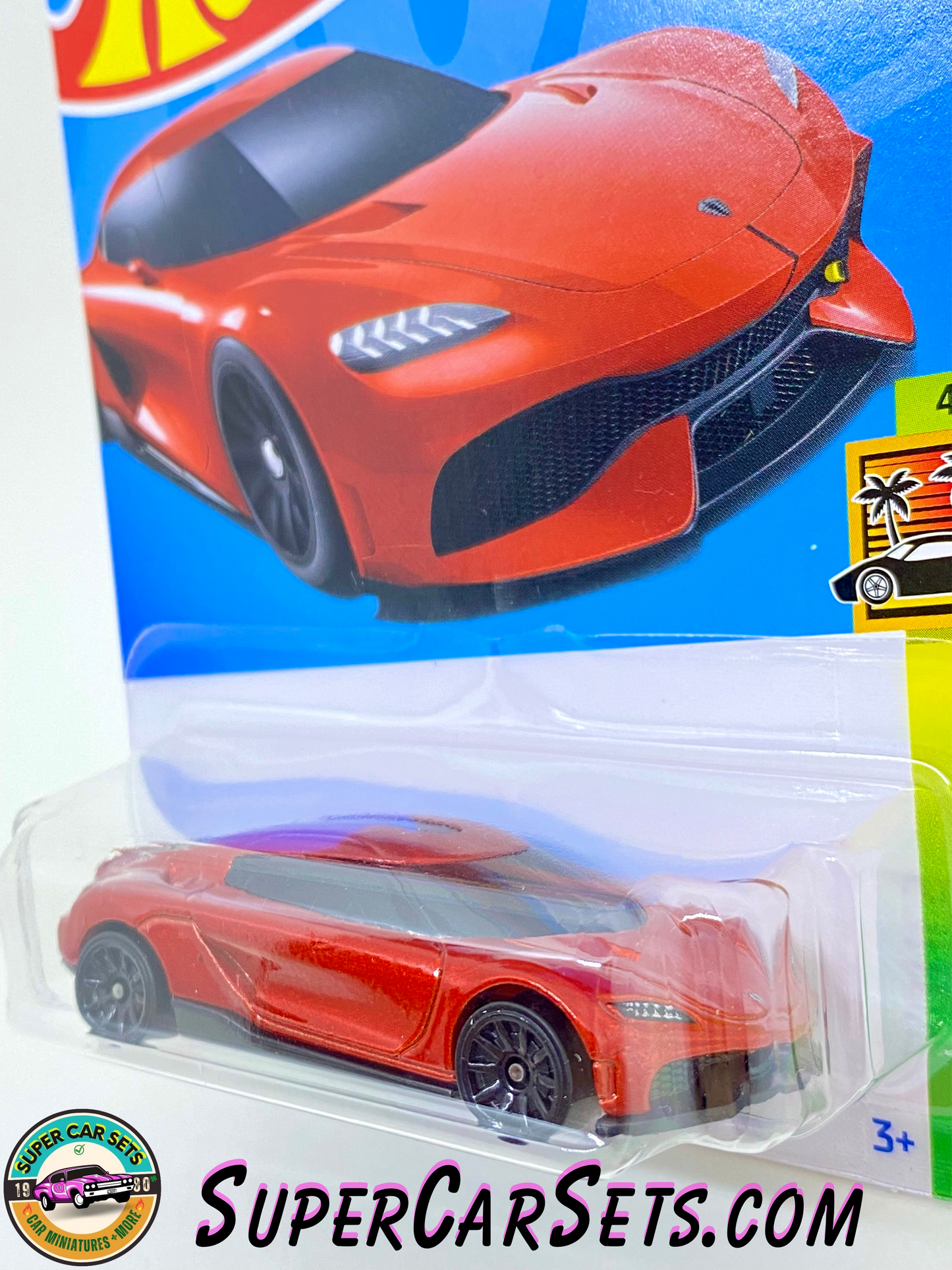 Koenigsegg Gemera (red metallic colour) - Hot Wheels HW Exotics - 2023 (4/10) (188/250)