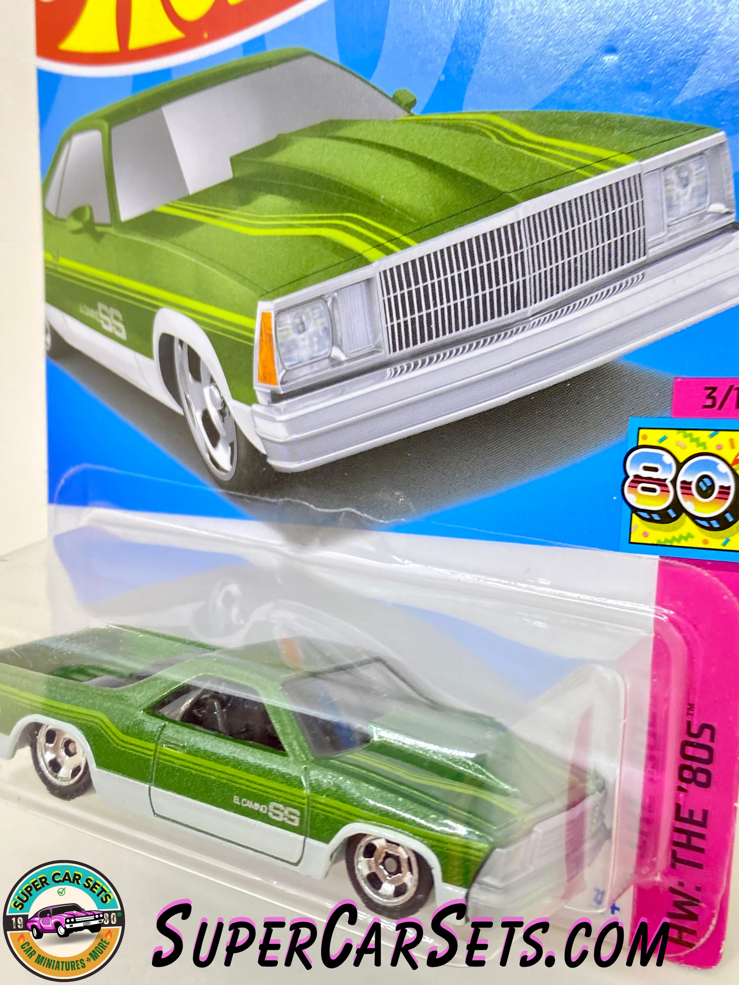 80 El Camino (green colour) - Hot Wheels HW: The ‘80s - 2023 (3/10)