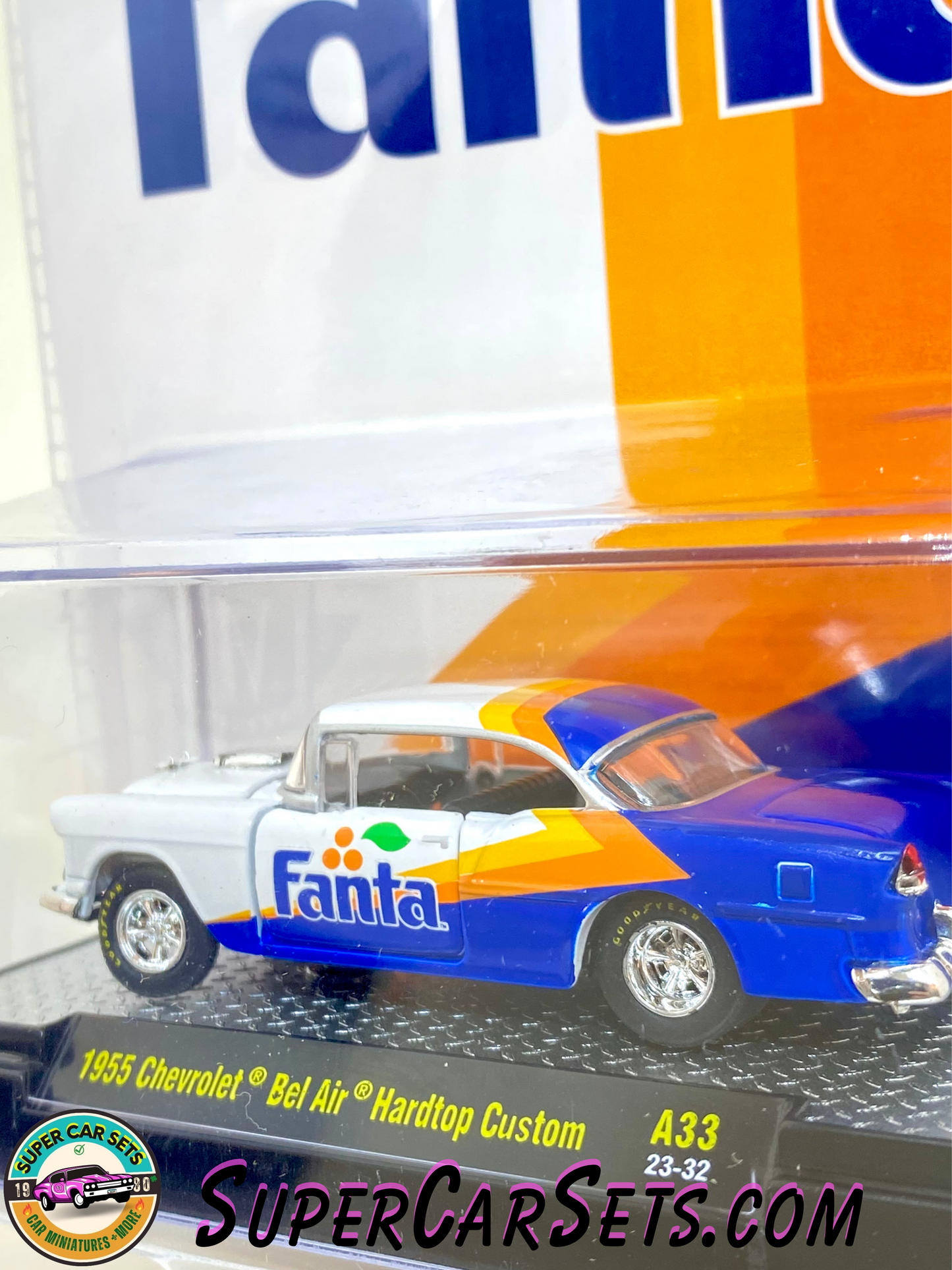 Fanta - 1955 Chevrolet Bel Air Hardtop Custom by M2 Machines