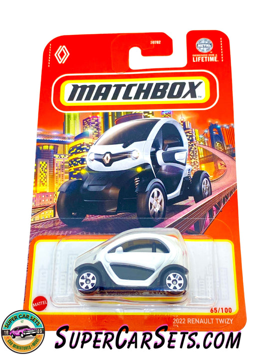 2022 Renault Twizy (white colour) (65/100) - Matchbox