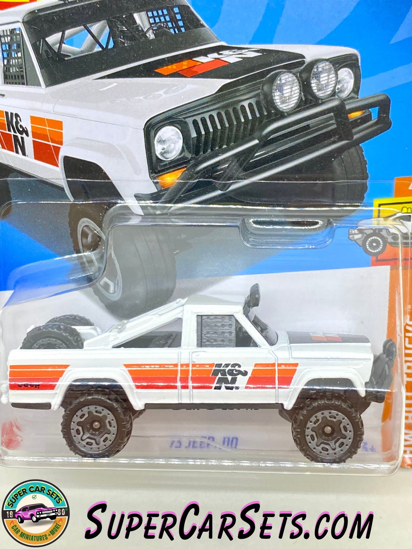 73 Jeep J10 (card slightly bent) - Hot Wheels HW Hot Trucks - 2024 (4/10) (92/250)