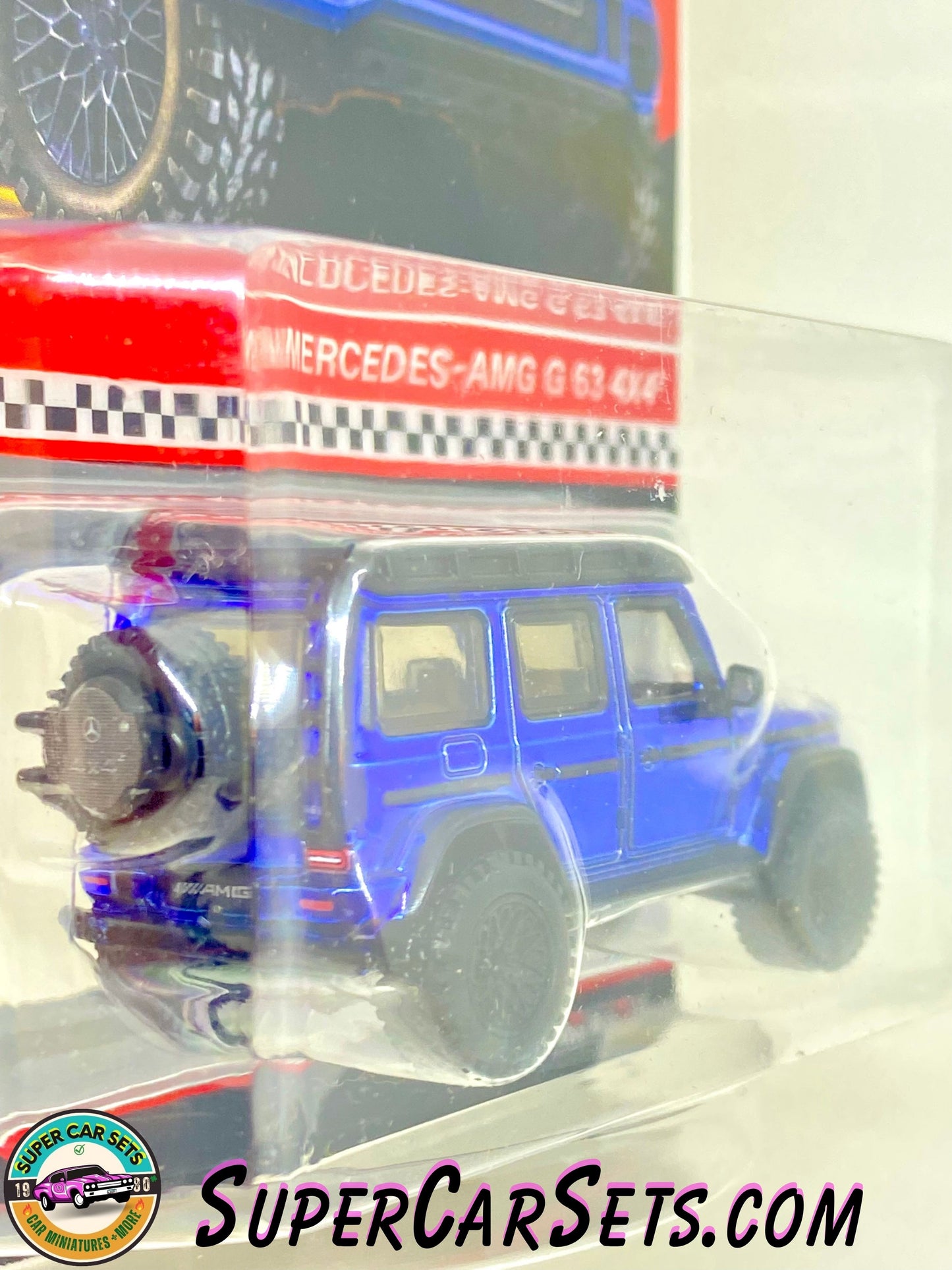 Mercedes-AMG G 63 4x4 (blue colour) - Hot Wheels RLC (Red Line Club)