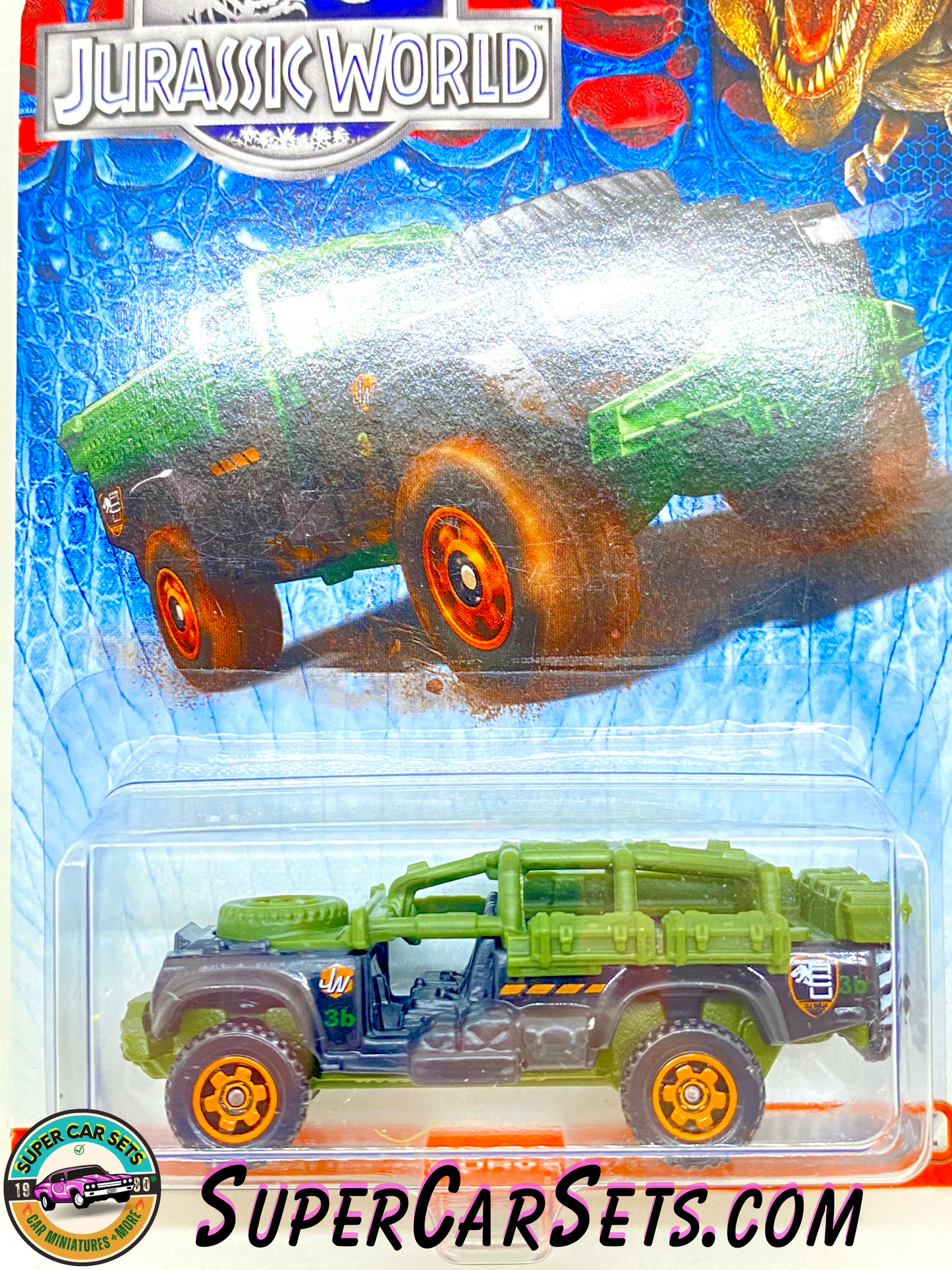 Jurasic World - Sahara Survivor (DFT60) (Year launched 2015) - Matchbox