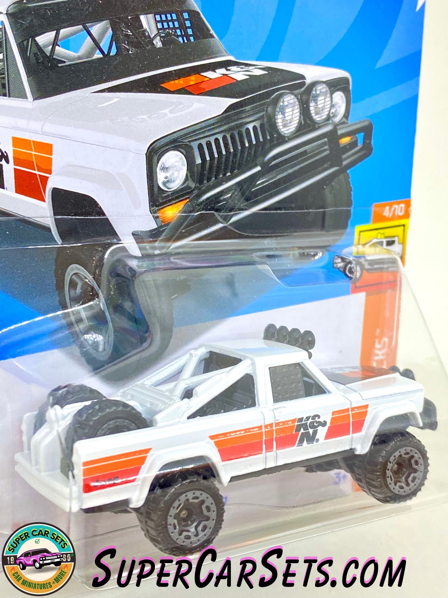 73 Jeep J10 (card slightly bent) - Hot Wheels HW Hot Trucks - 2024 (4/10) (92/250)