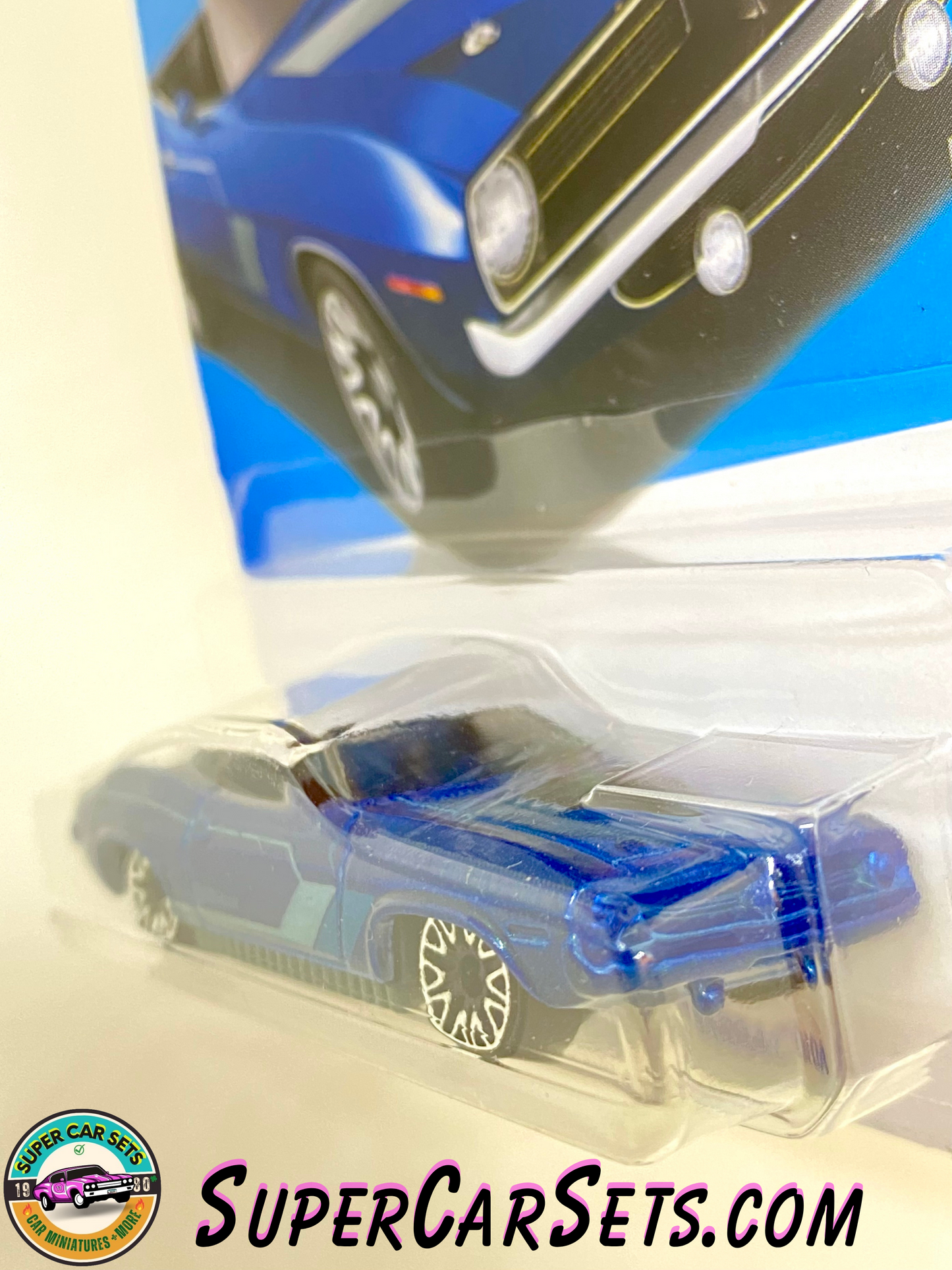 70 Plymouth Barracuda (blue colour) - Hot Wheels HW Roadsters - 2024 (3/5) (20/250)