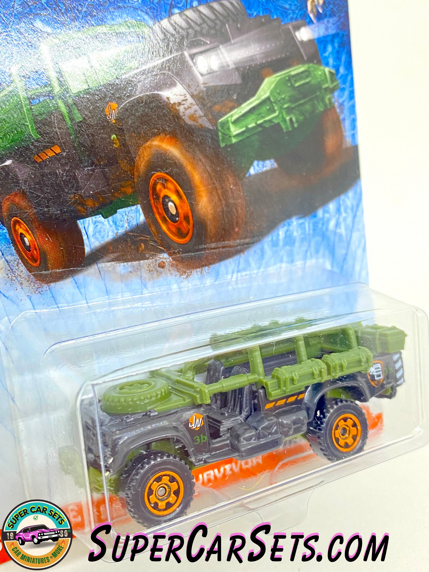 Jurasic World - Sahara Survivor (DFT60) (Year launched 2015) - Matchbox