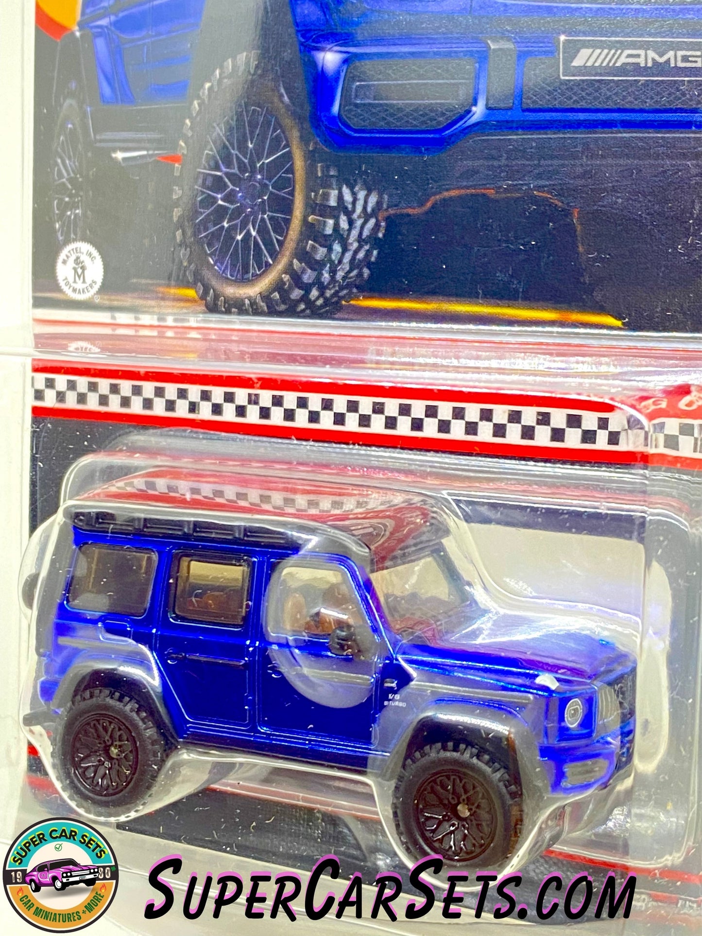 Mercedes-AMG G 63 4x4 (blue colour) - Hot Wheels RLC (Red Line Club)