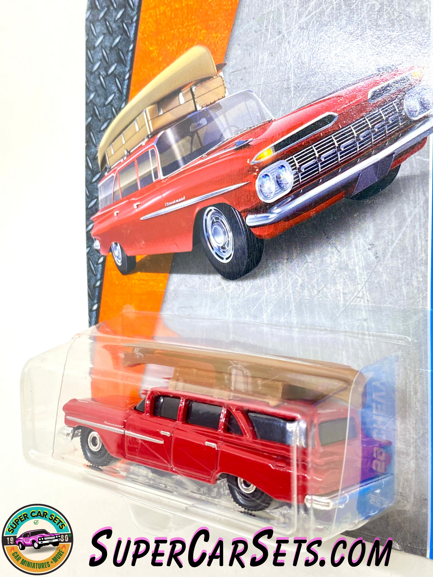 59 Chevy Wagon (1/125) (DVK02) (Year launched 2017) - Matchbox