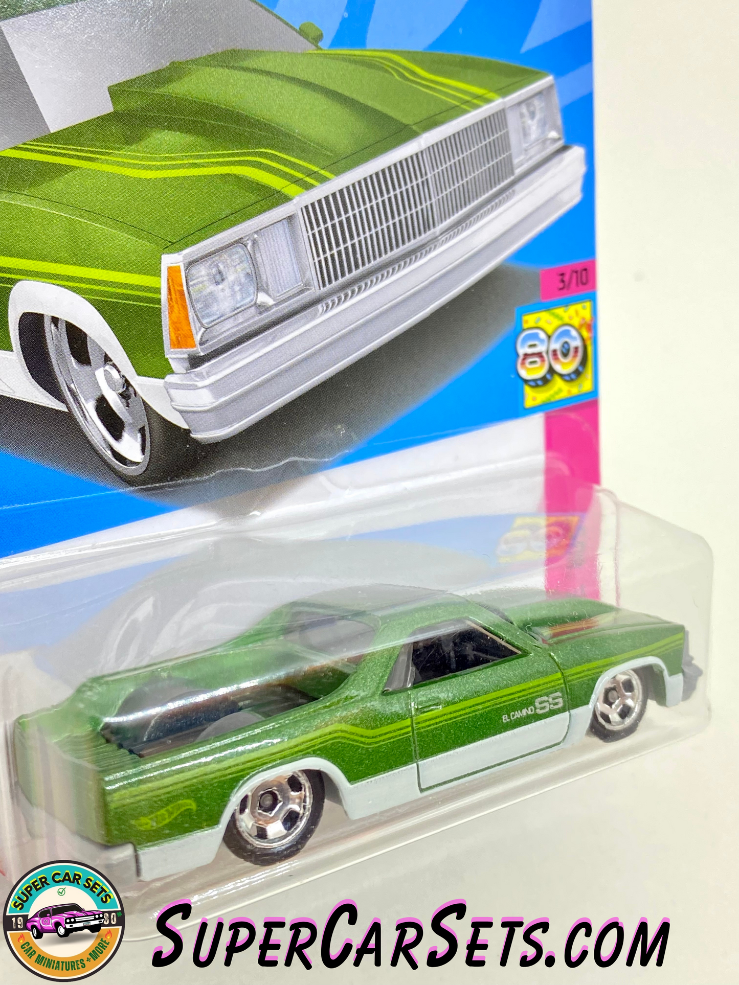 80 El Camino (green colour) - Hot Wheels HW: The ‘80s - 2023 (3/10)