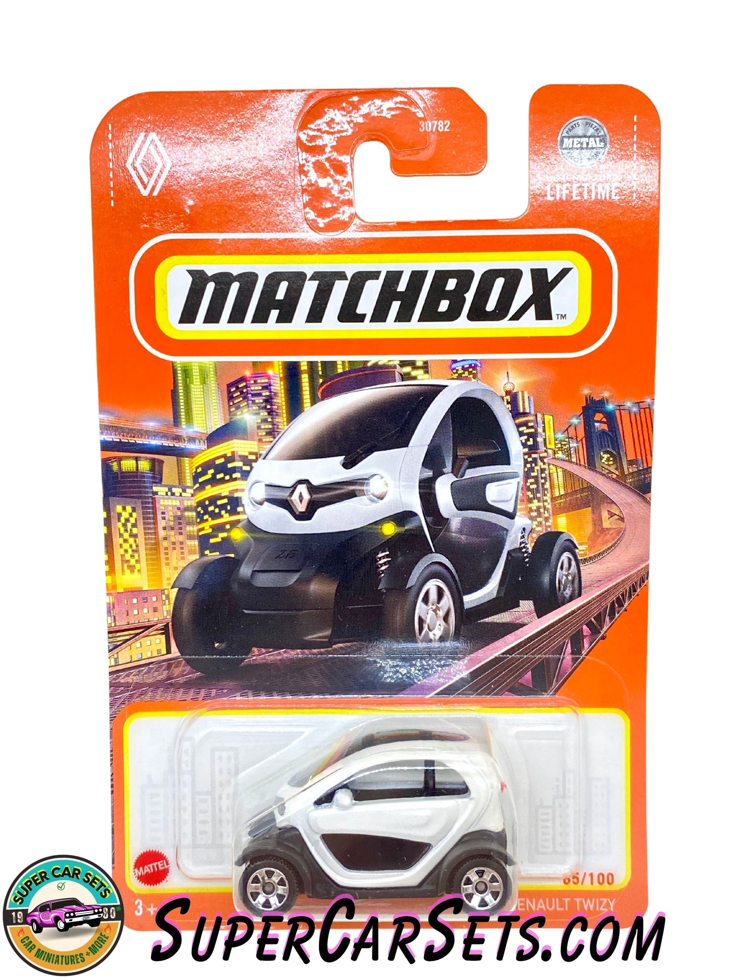 2022 Renault Twizy (white colour) (65/100) - Matchbox