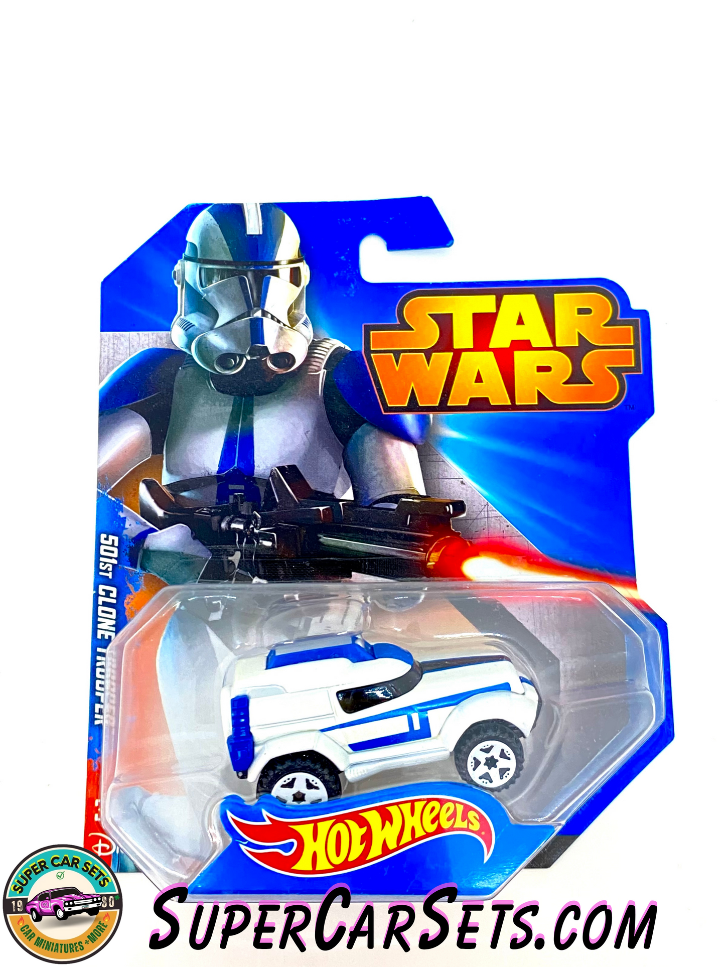 Star Wars (#7) 501st Clone Trooper - Hot Wheels