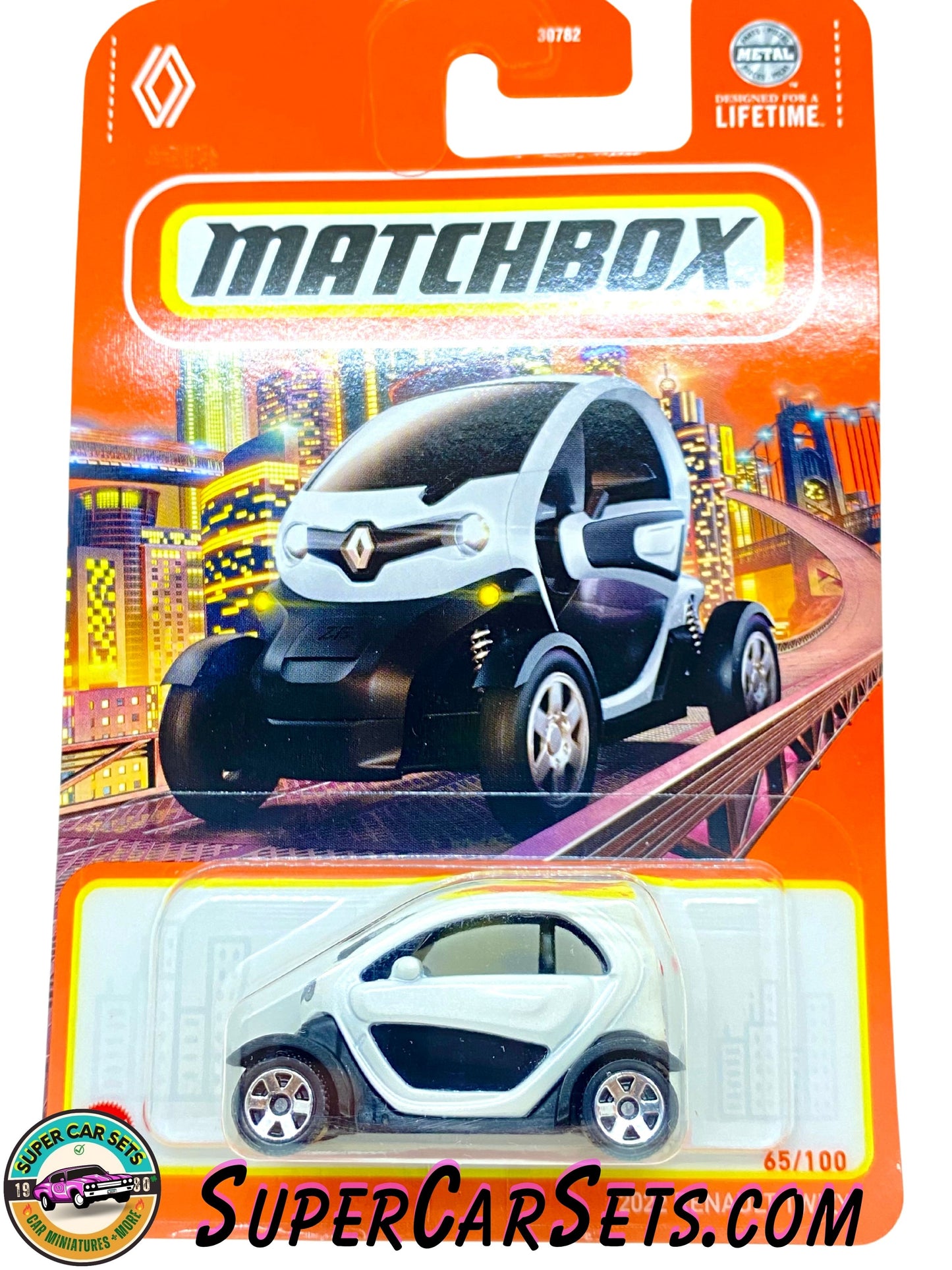 2022 Renault Twizy (white colour) (65/100) - Matchbox