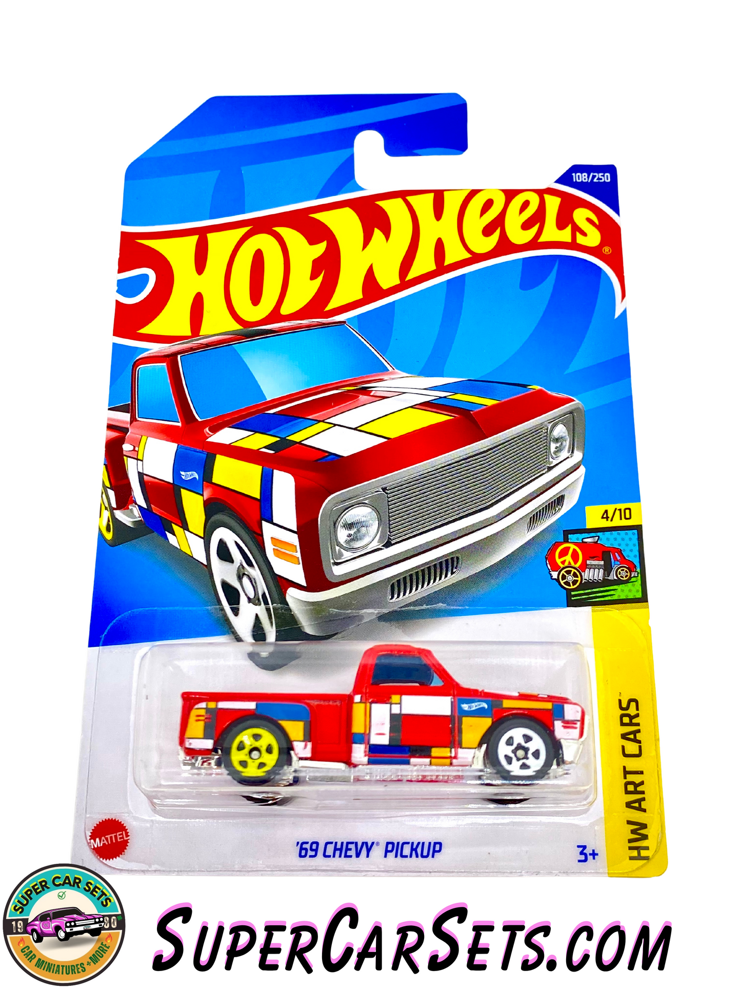 69 Chevy Pickup - Hot Wheels HW Art Cars 2022 (4/10)