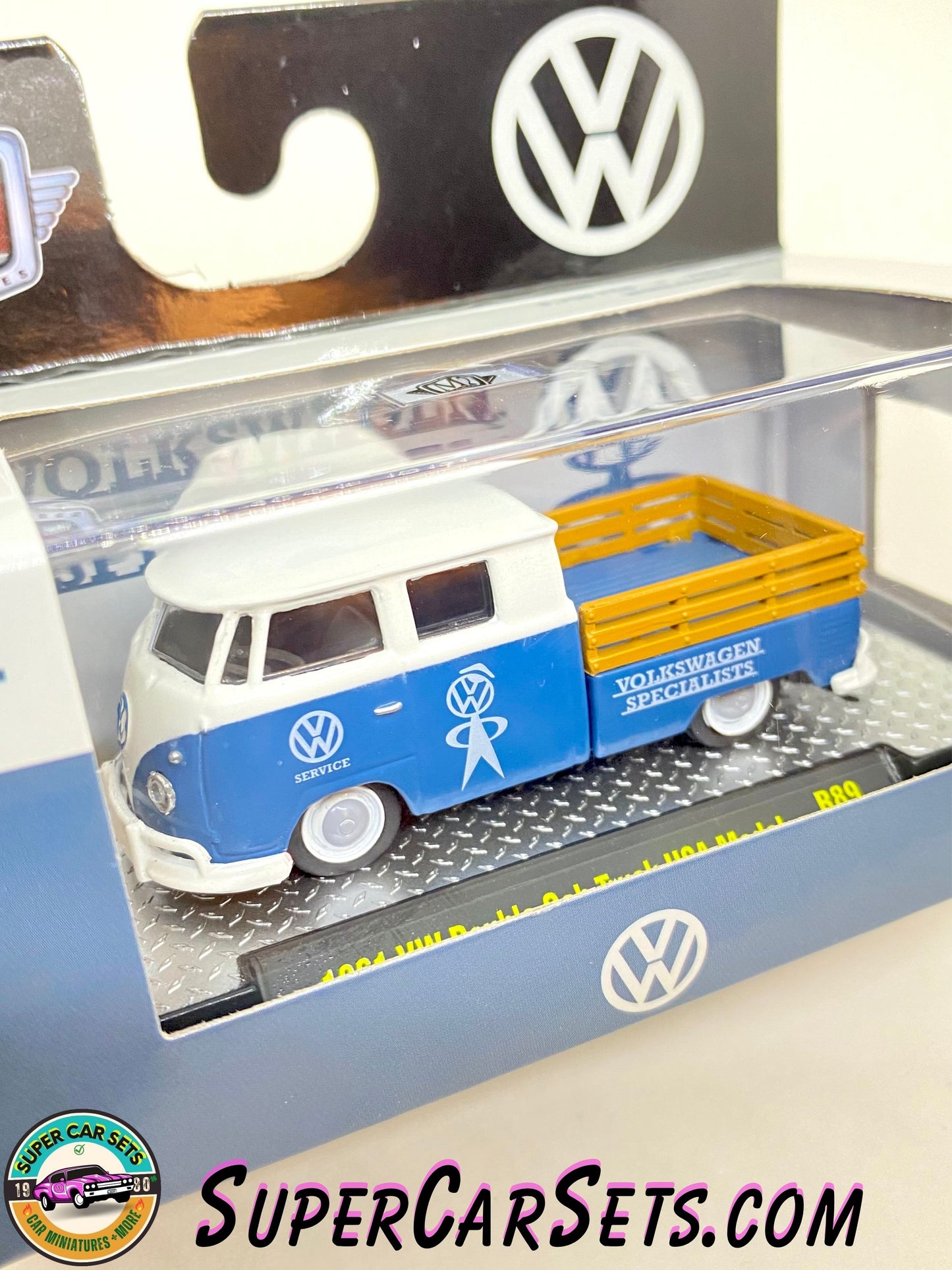 Volkswagen - 1961 VW Double Cab Truck USA Model by M2 Machines