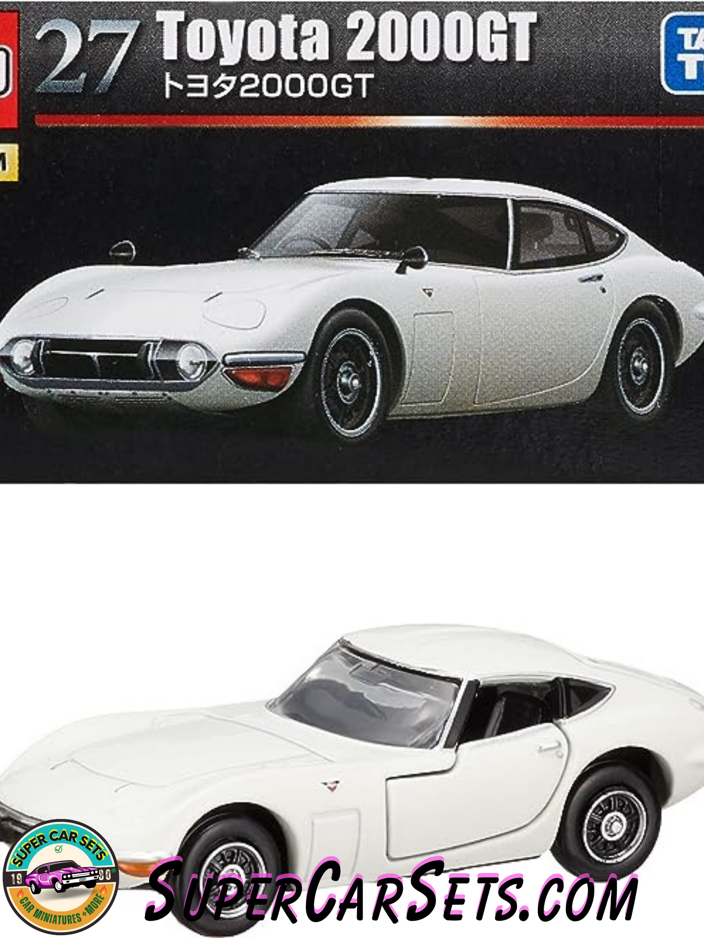 Toyota 2000GT (1:59 scale) Tomica Premium (#27)