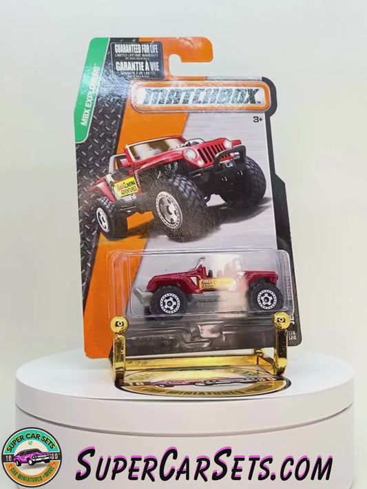 Jeep Hurricane (Rick’s Climbing Adventures) (Year launched 2015) - Matchbox MBX Explorers 2015 (116/120)