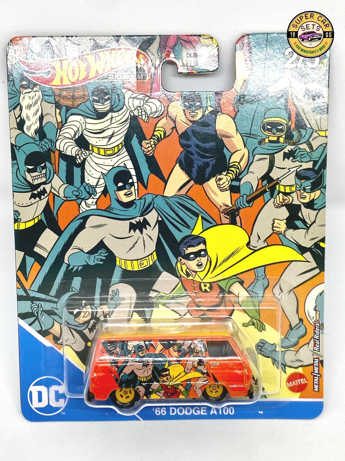 Les 5 Hot Wheels - Premium - DC - Batman - Ensemble complet - 5 sur 5 voitures