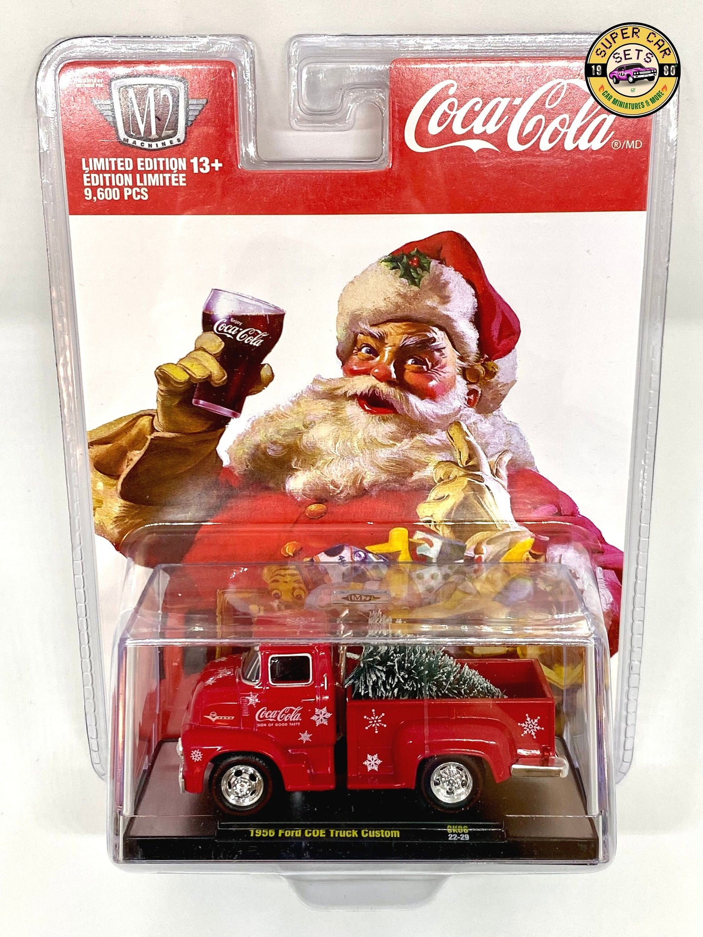 All 6 Coca-Cola Christmas Cars (VOL.1) from M2 Machines - Complete Set 6 of 6 cars