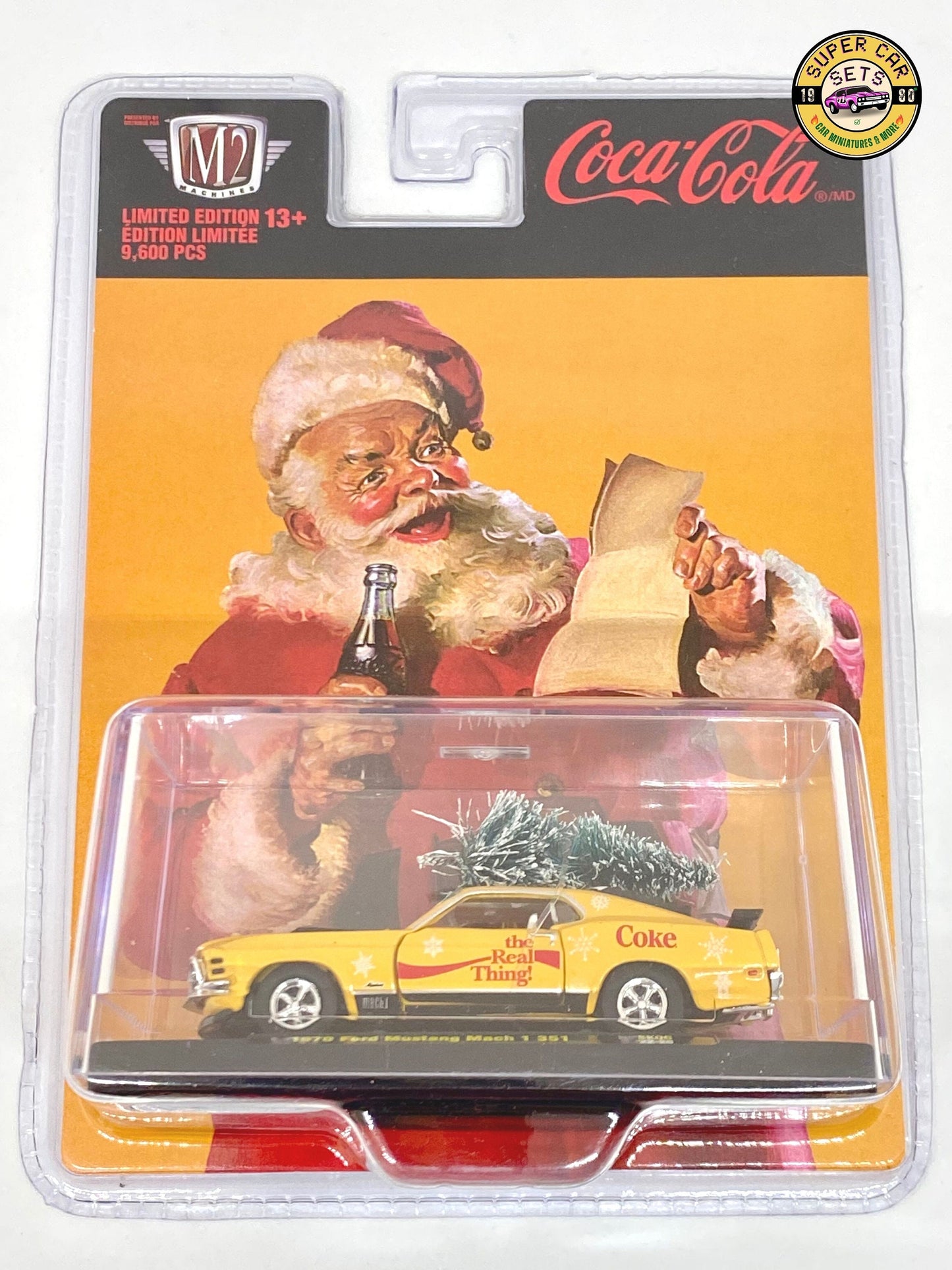 All 6 Coca-Cola Christmas Cars (VOL.1) from M2 Machines - Complete Set 6 of 6 cars