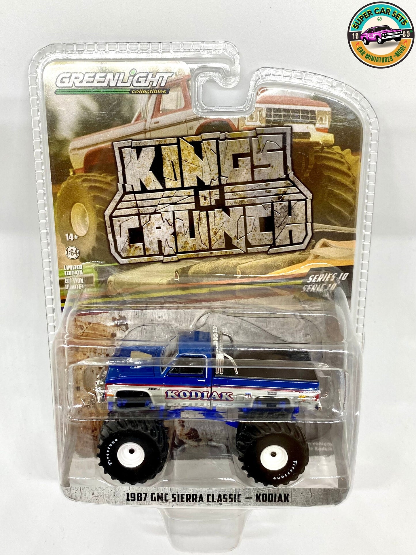 Les 6 camions de Greenlight Kings of Crunch - Ensemble complet - 6 sur 6 camions