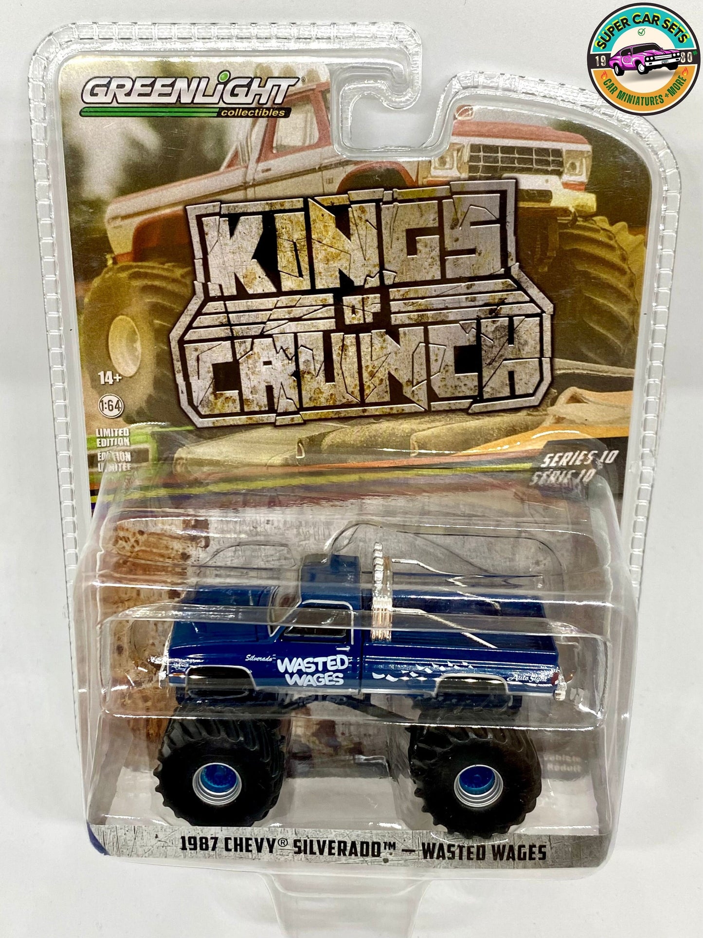 All 6 trucks from Greenlight Kings of Crunch - Complete Set - 6 of 6 trucks