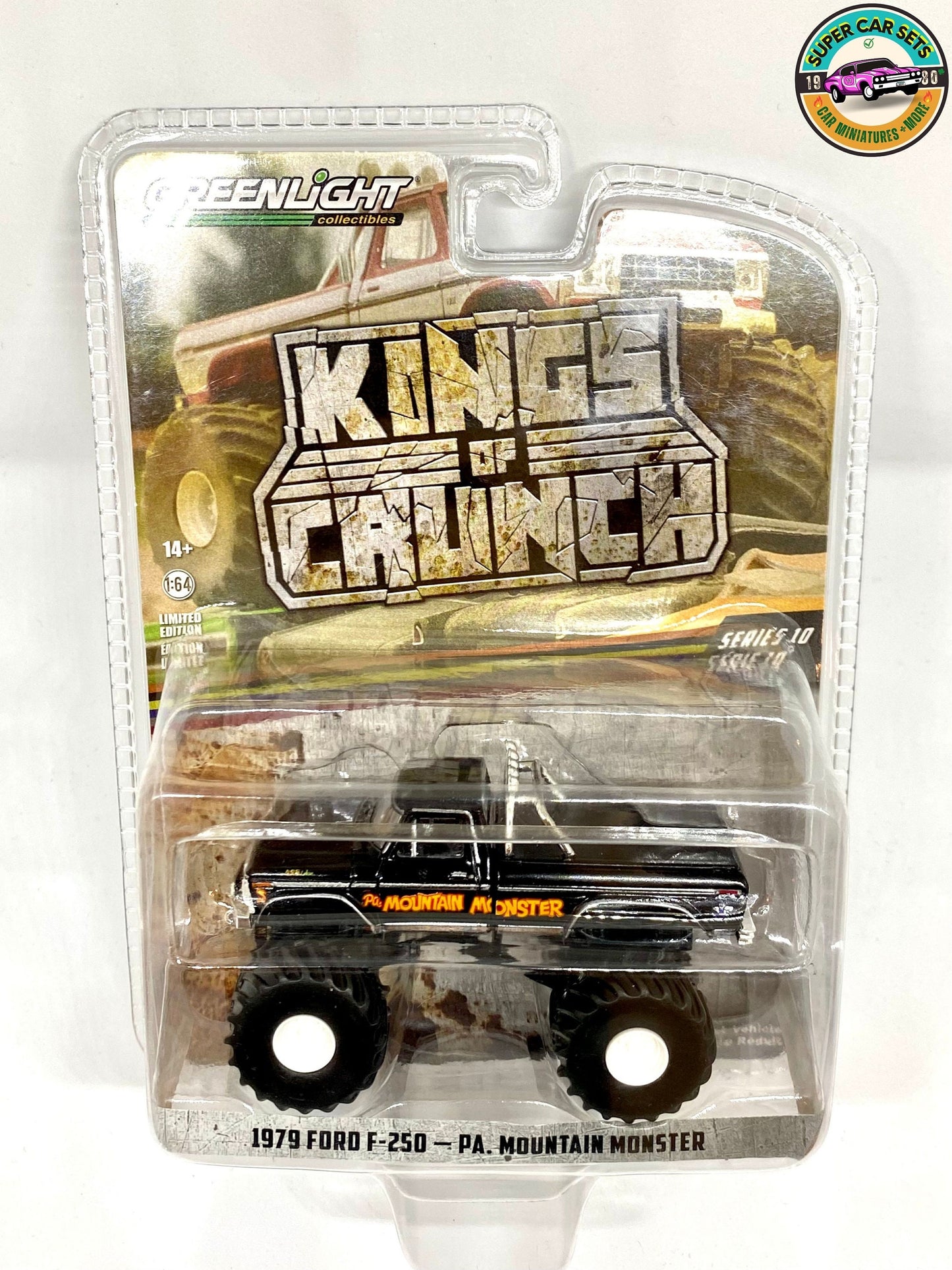 Alle 6 Trucks von Greenlight Kings of Crunch – Komplettset – 6 von 6 Trucks