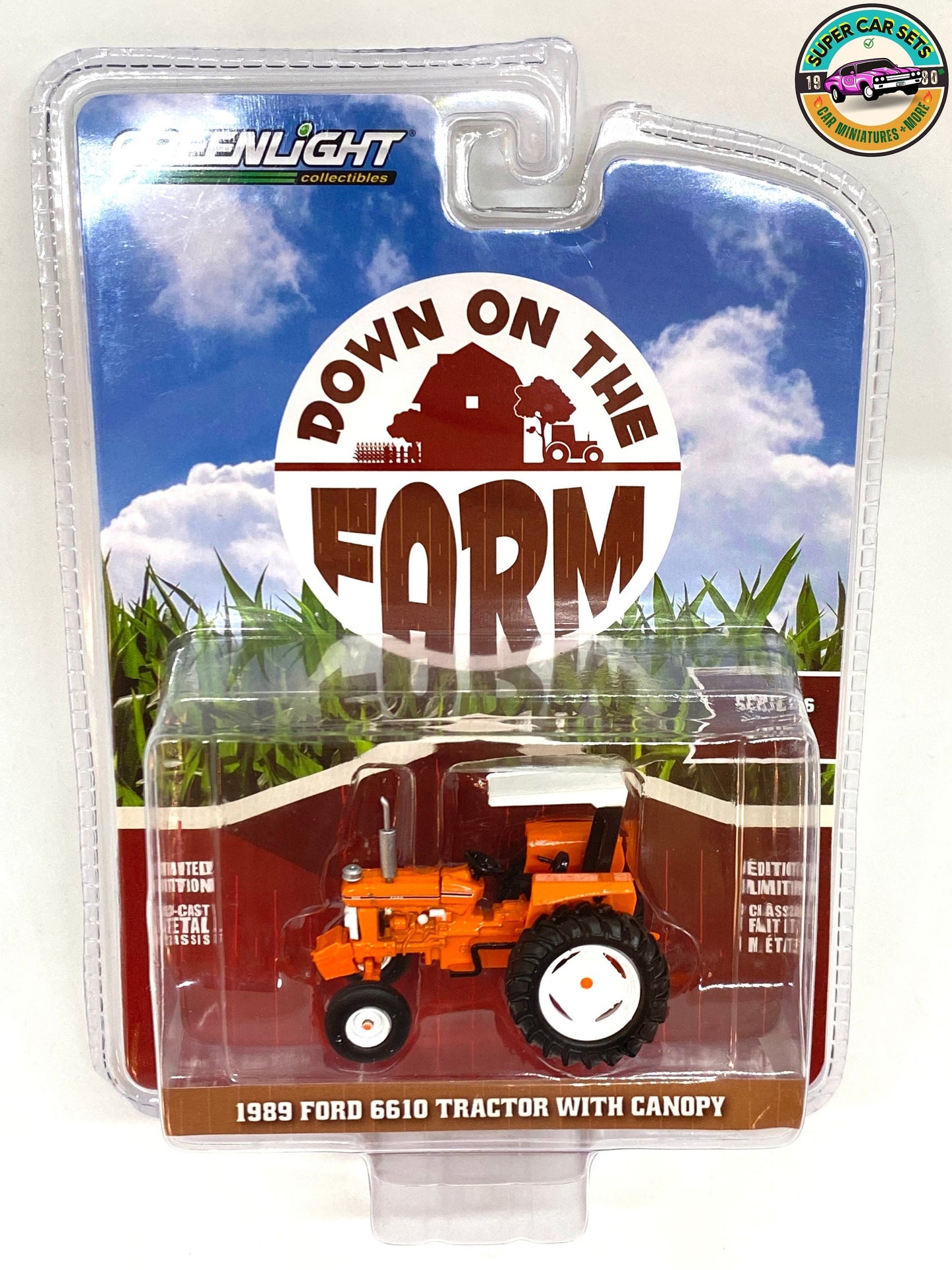 All 6 farm vehicles from Down on The Farm Series 6 made by Greenlight