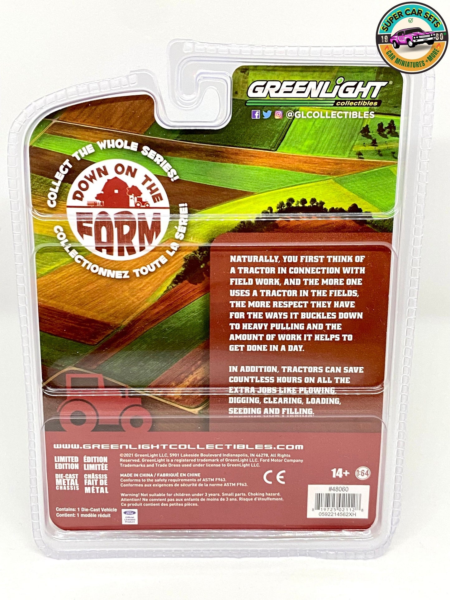 All 6 farm vehicles from Down on The Farm Series 6 made by Greenlight