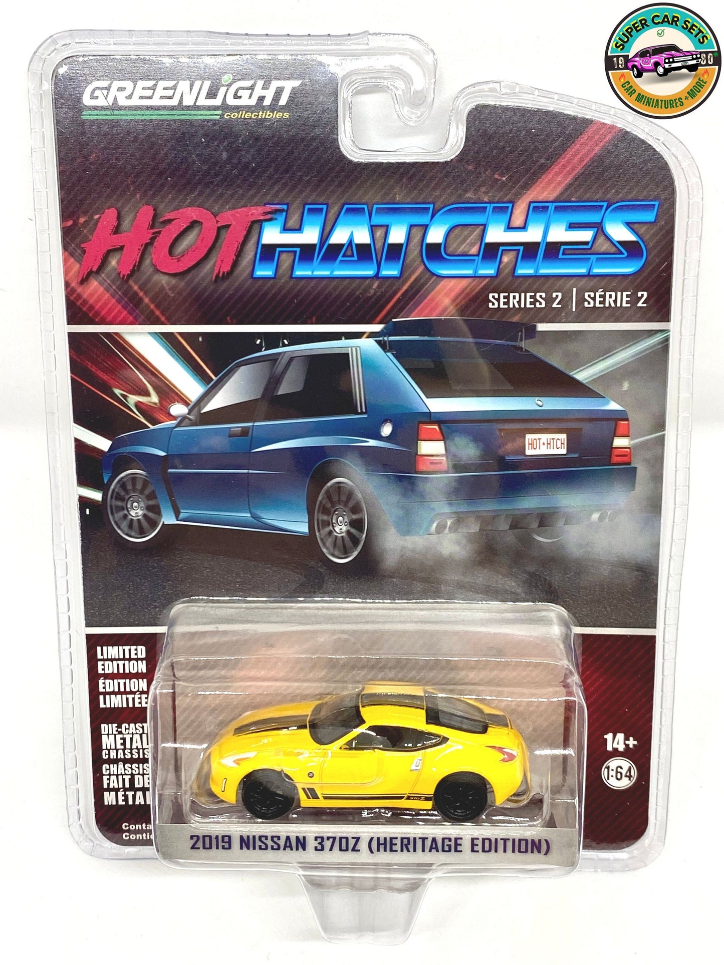 All 6 Hot Hatches Cars - Series 2 made by Greenlight - Complete Set 6 of 6