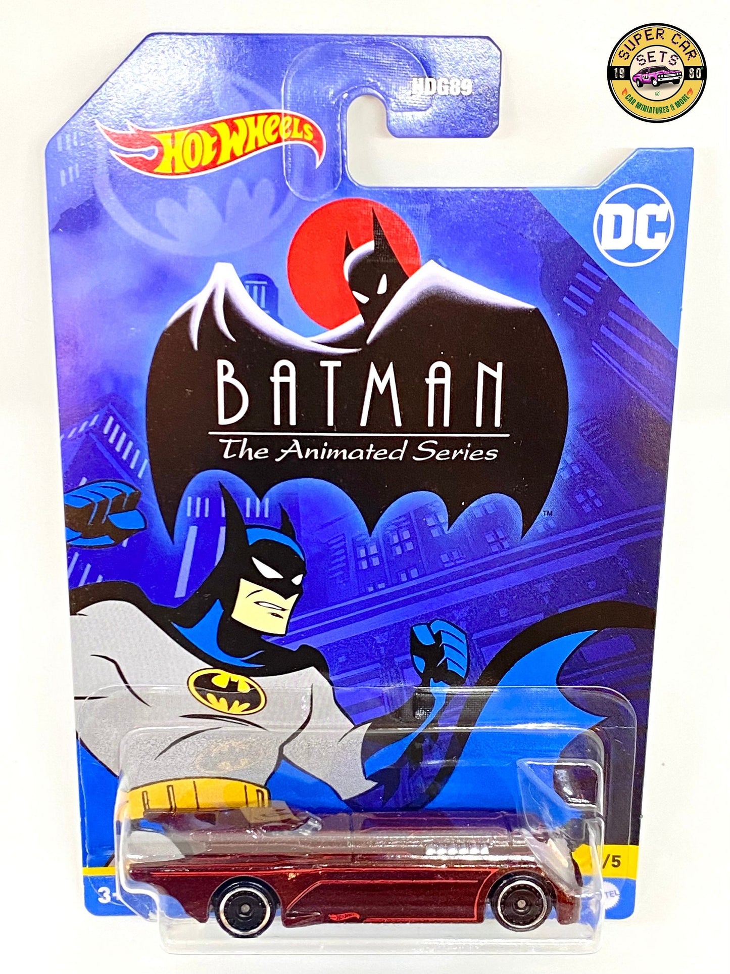 Alle 5 DC Batman (Set mit PINGUIN und The RIDDLER) – Komplettes Set mit 5 Autos