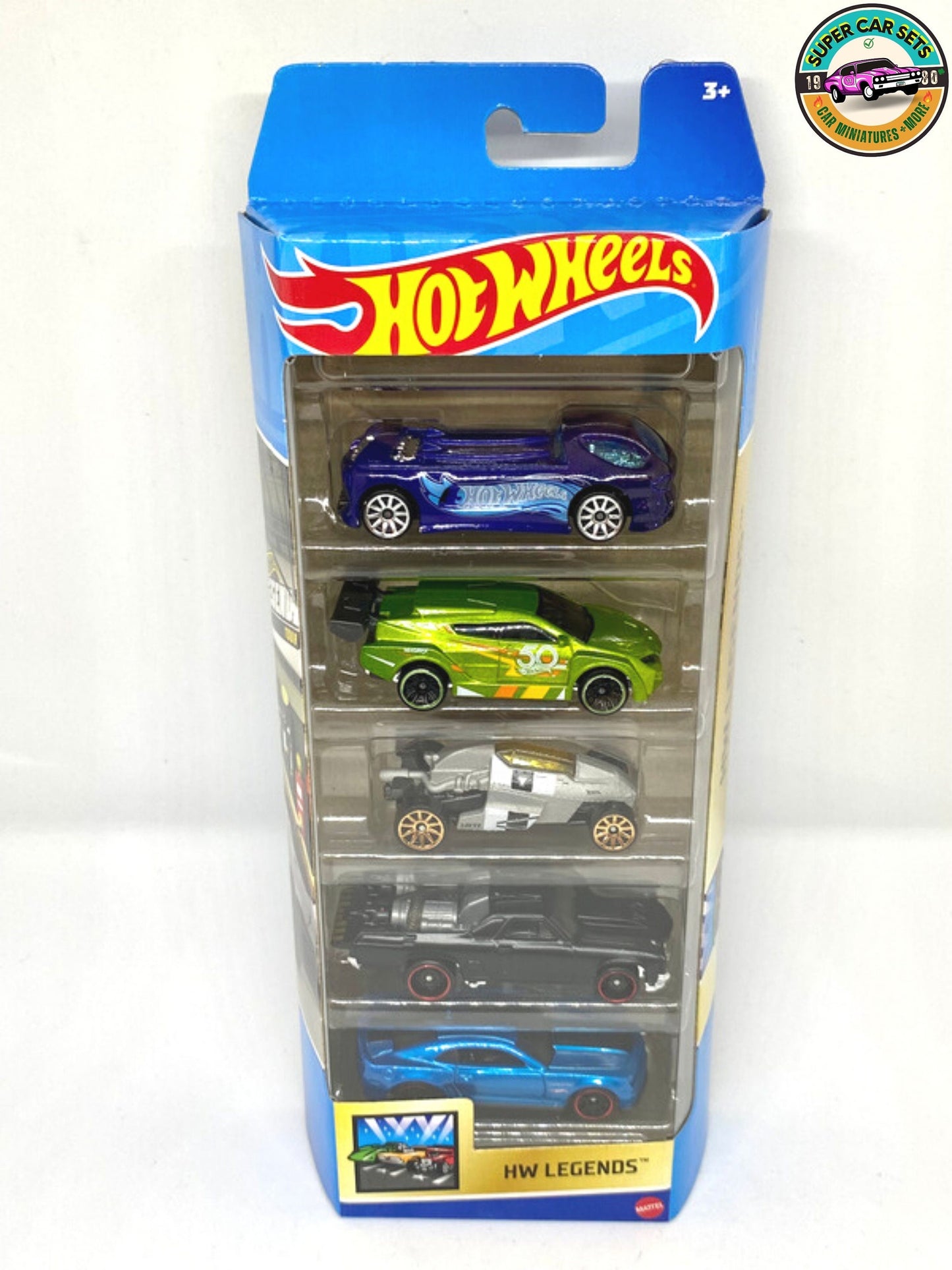 2x 5er-Pack Hot Wheels - Legends + Race Team