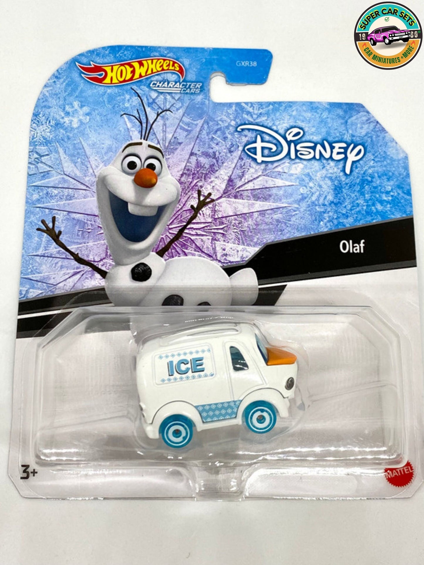 4 Cars Disney Hot Wheels Character