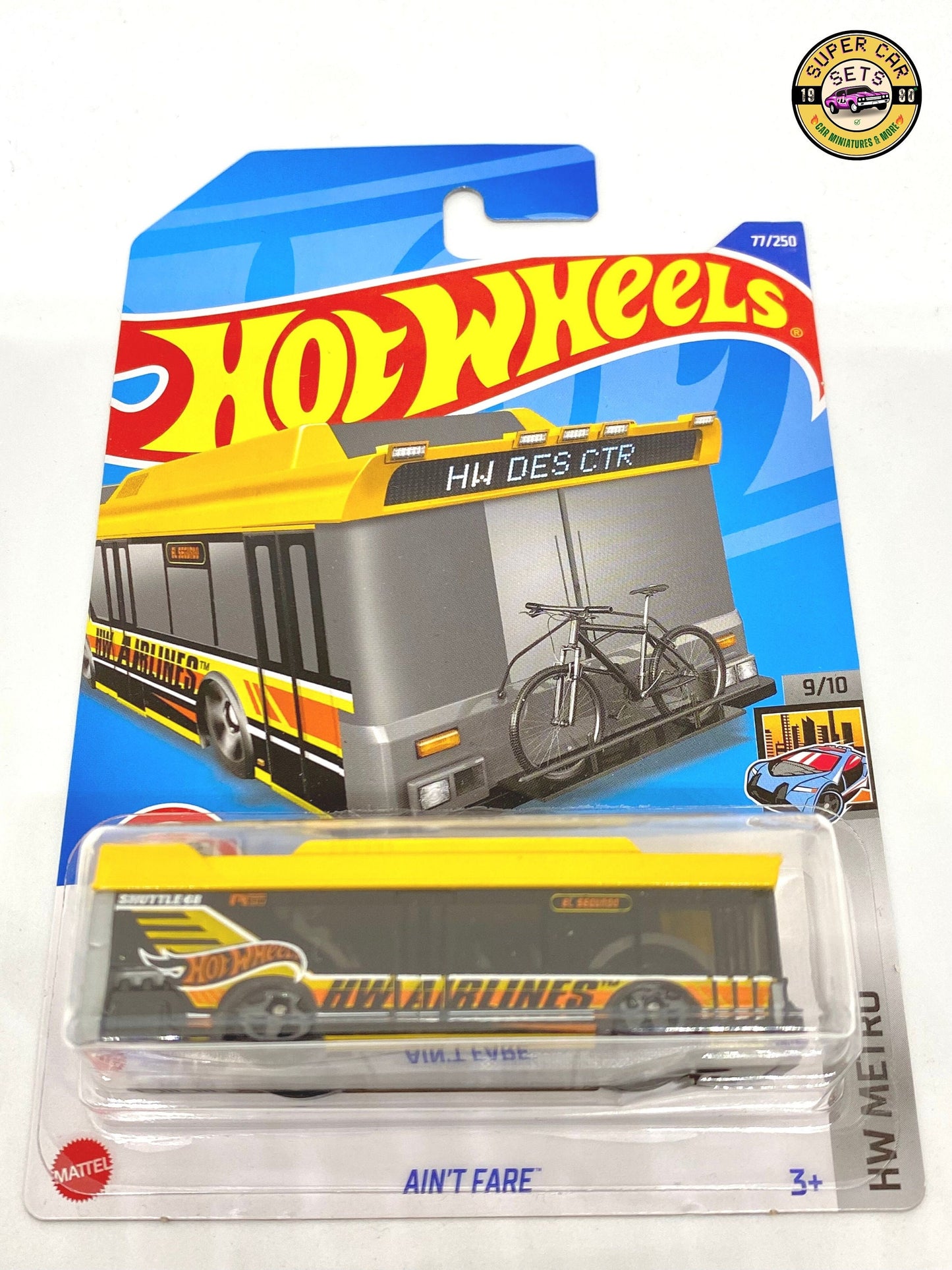 All 10 Hot Wheels HW Metro - Complete Set of 10 cars - 2009 Ford F-150 (with a cracked card)