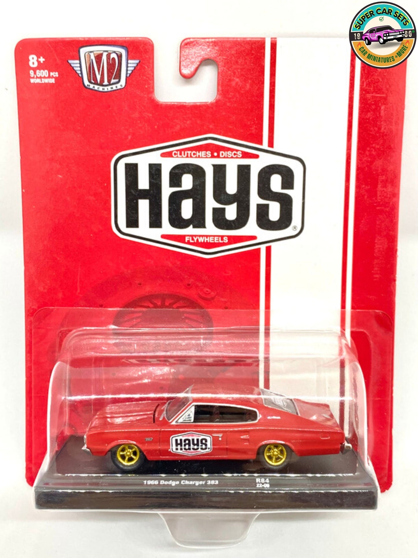 Hays 1966 Dodge Charger 383 fabriqué par M2 Machines