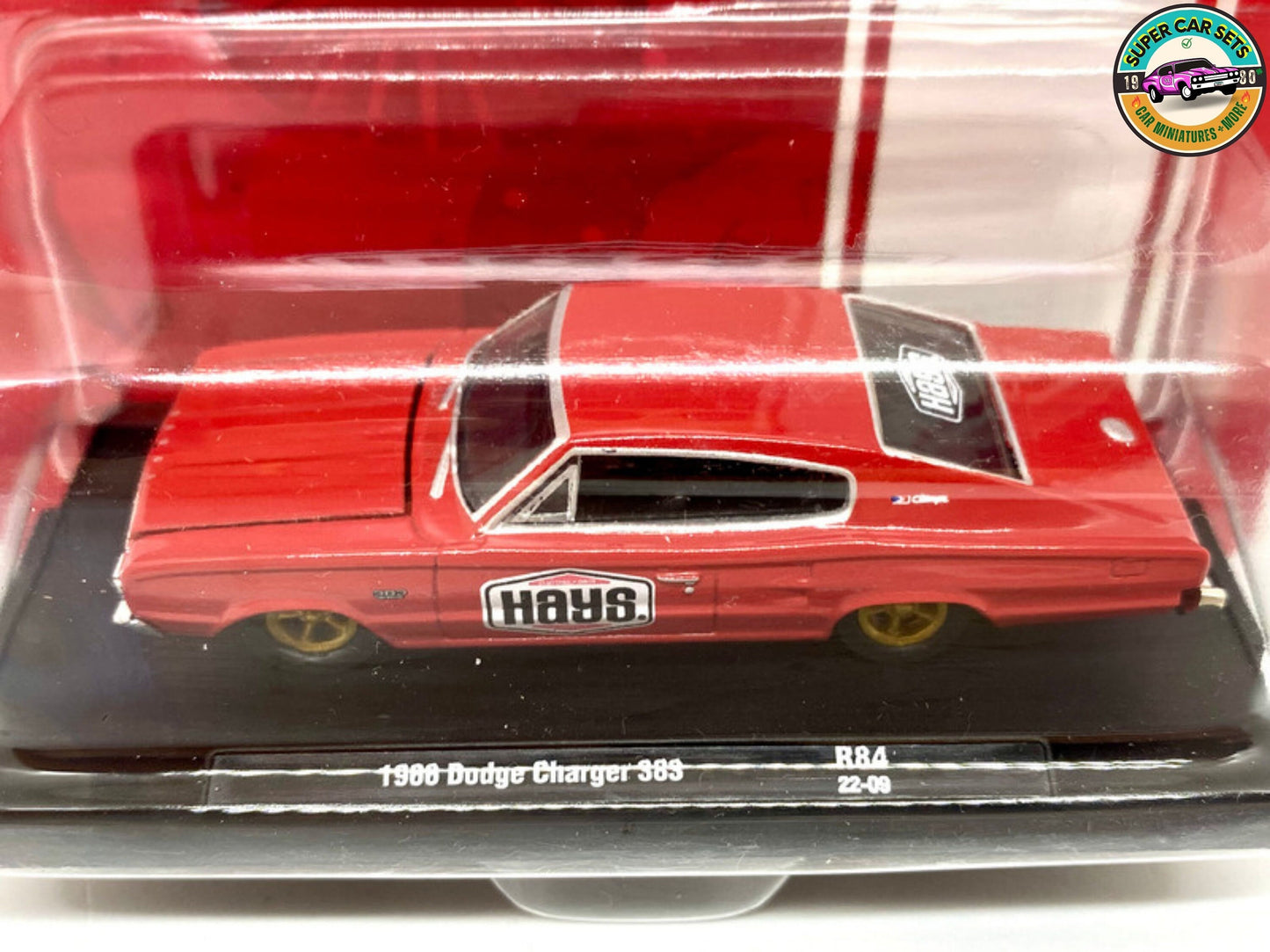 Hays 1966 Dodge Charger 383 fabriqué par M2 Machines