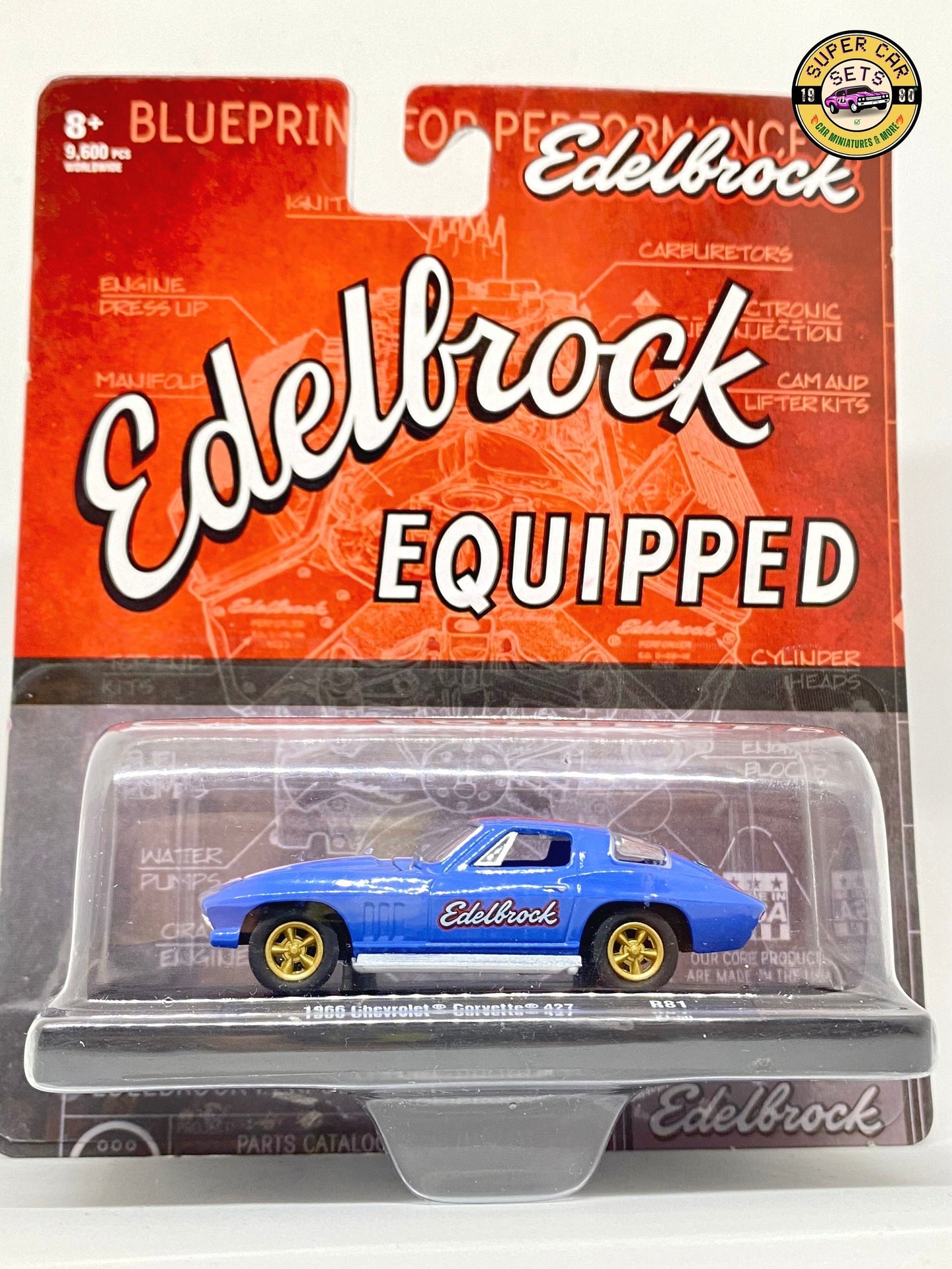 Edelbrock - Chevrolet Corvette 427 1966 fabriquée par M2 Machines