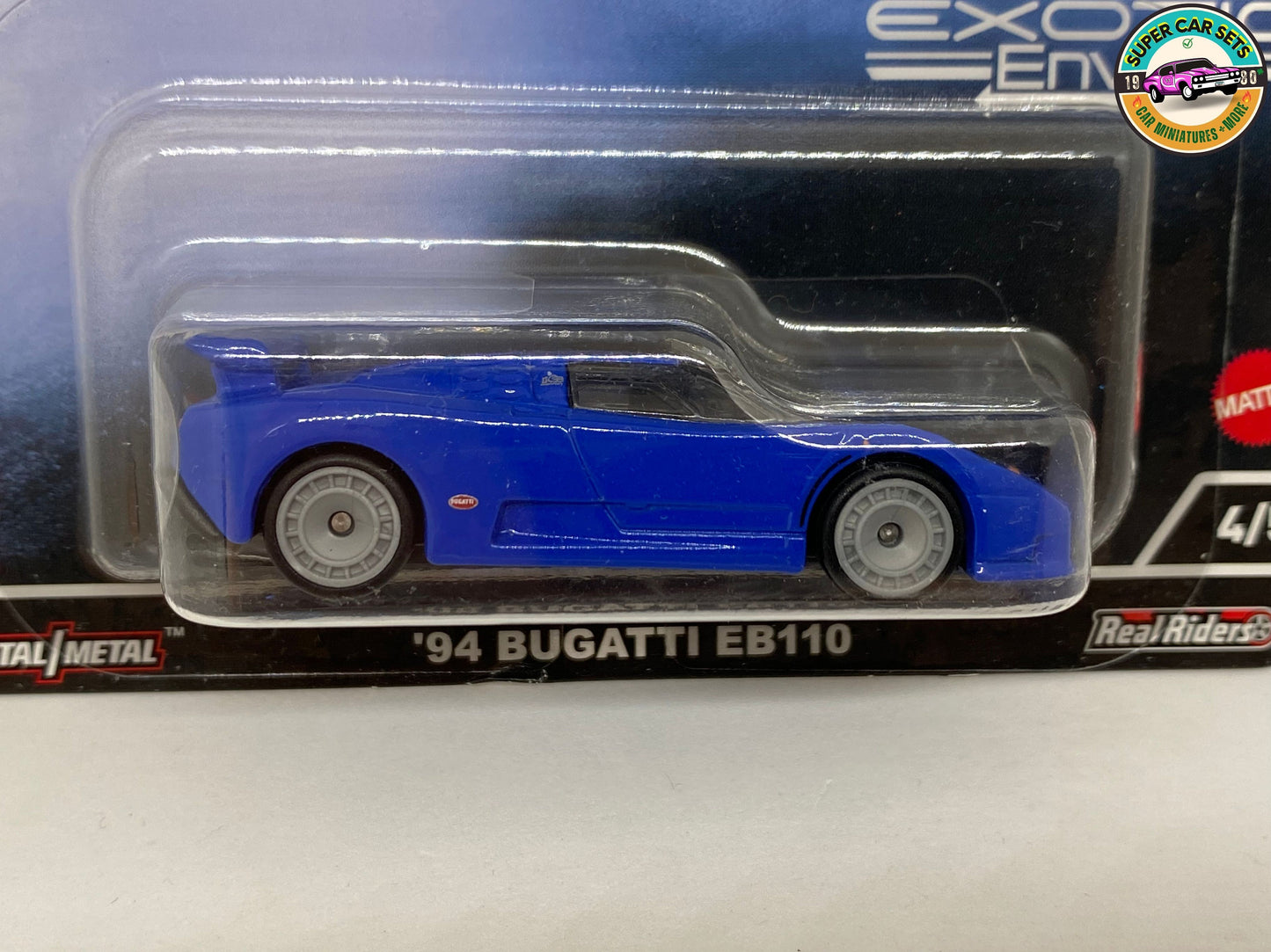 94 Bugatti EB110 aus der Hot Wheels Premium Car Culture Serie – Exotic Envy 4/5