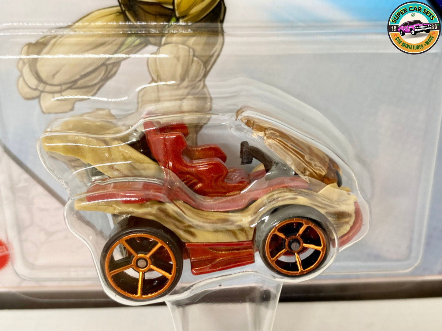 Guardians of the Galaxy Groot Go-Kart + Rocket Racoon Hot Wheels Character cars