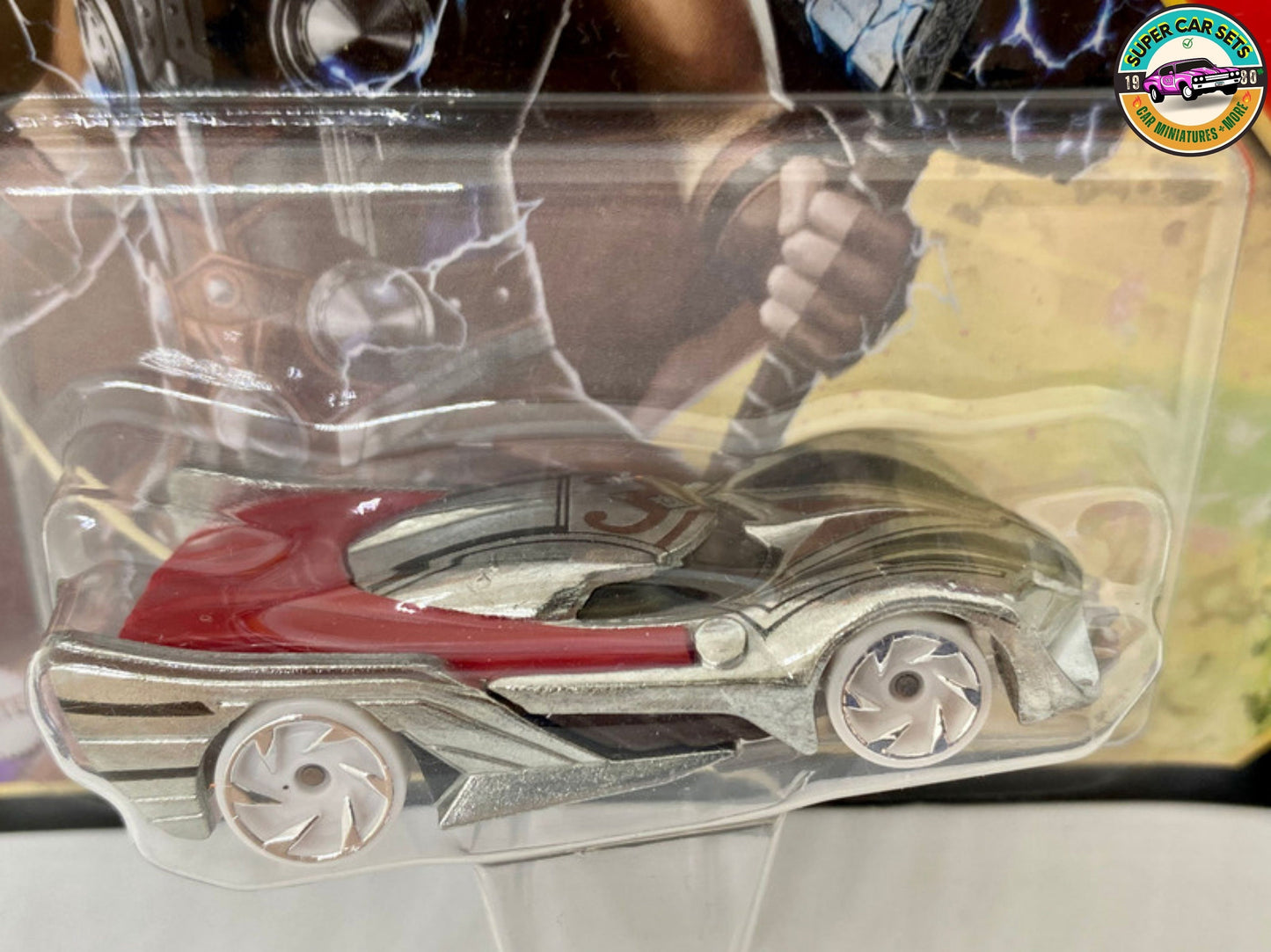 Thor Love and Thunder (Thor + Mighty Thor) Hot Wheels Charakterautos Marvel