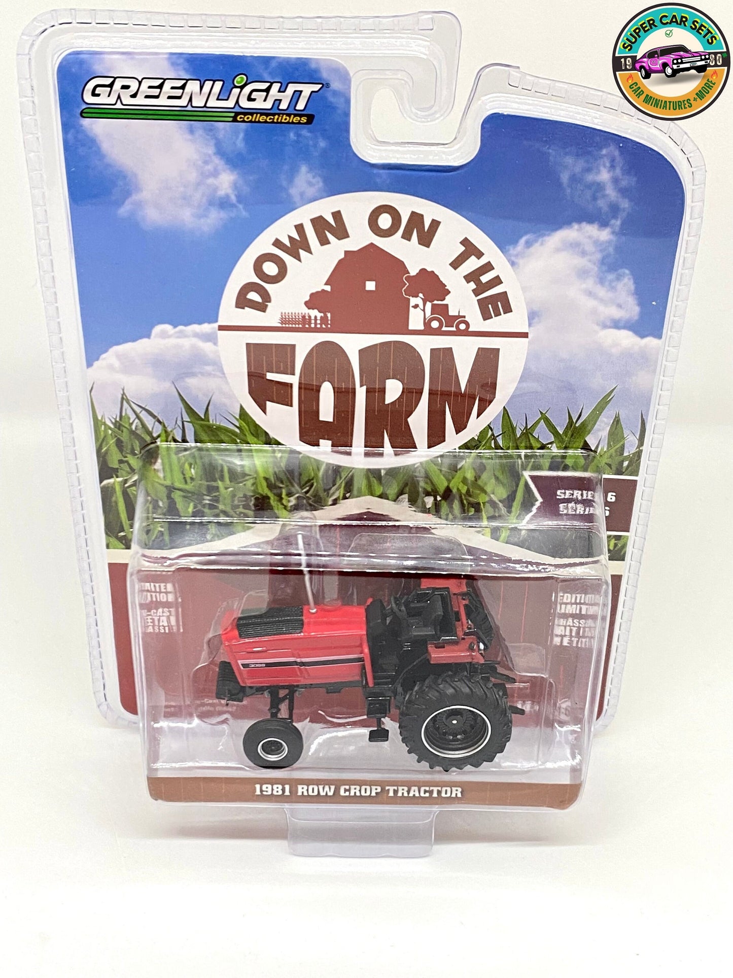 All 6 farm vehicles from Down on The Farm Series 6 made by Greenlight