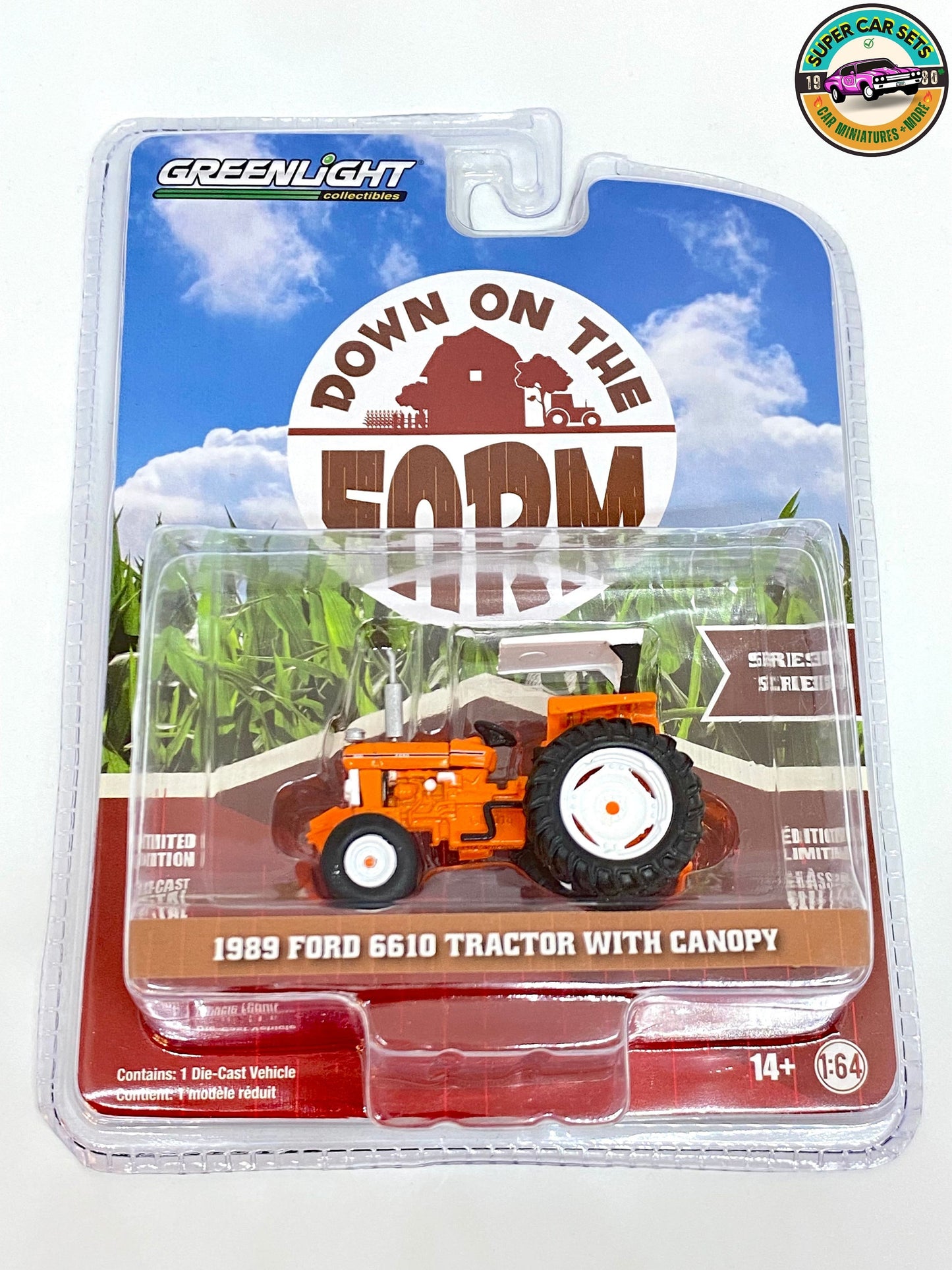 All 6 farm vehicles from Down on The Farm Series 6 made by Greenlight