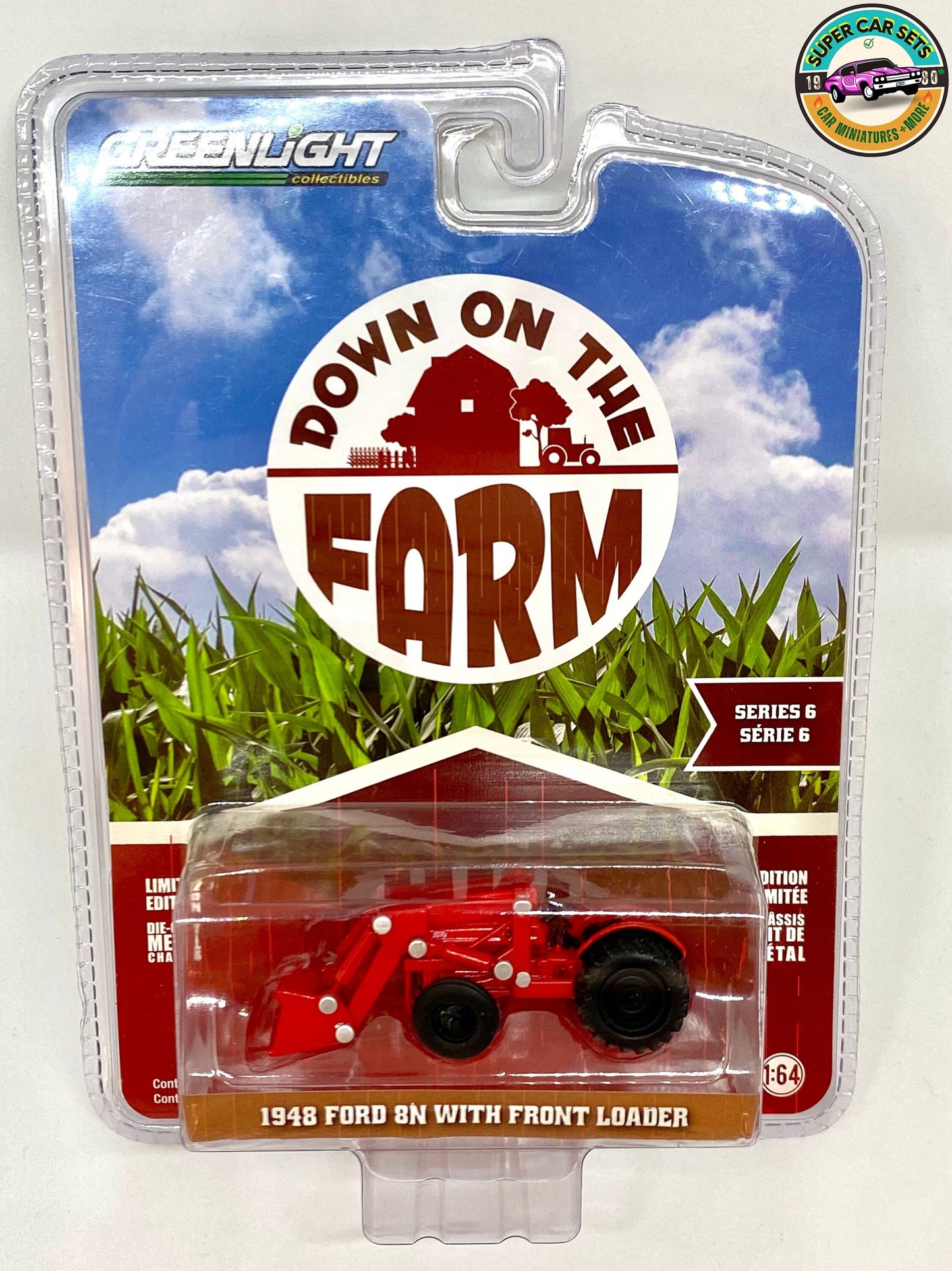 All 6 farm vehicles from Down on The Farm Series 6 made by Greenlight