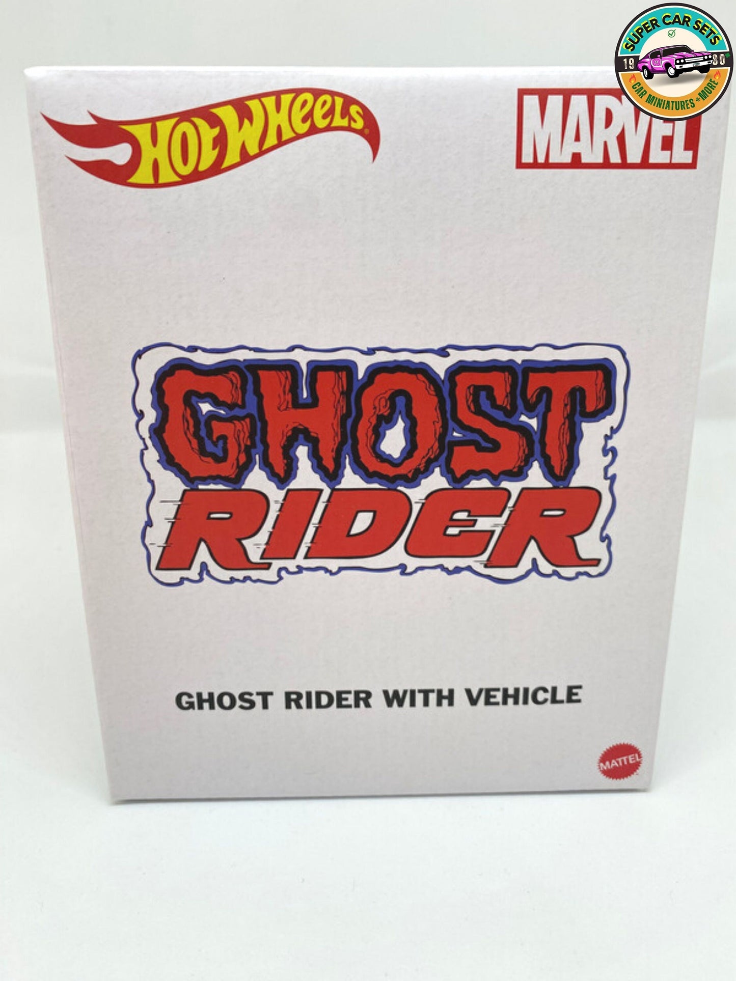 Hot Wheels Marvel Ghost Rider Motorrad &amp; Figur zum Sammeln