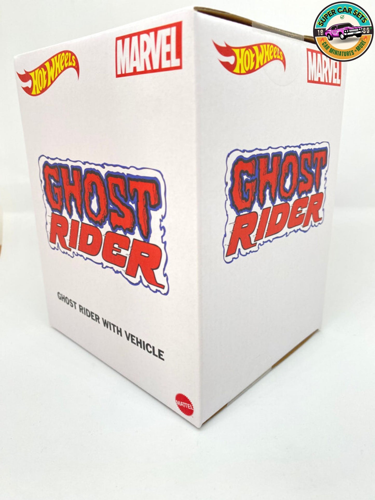 Hot Wheels Marvel Ghost Rider Motorrad &amp; Figur zum Sammeln